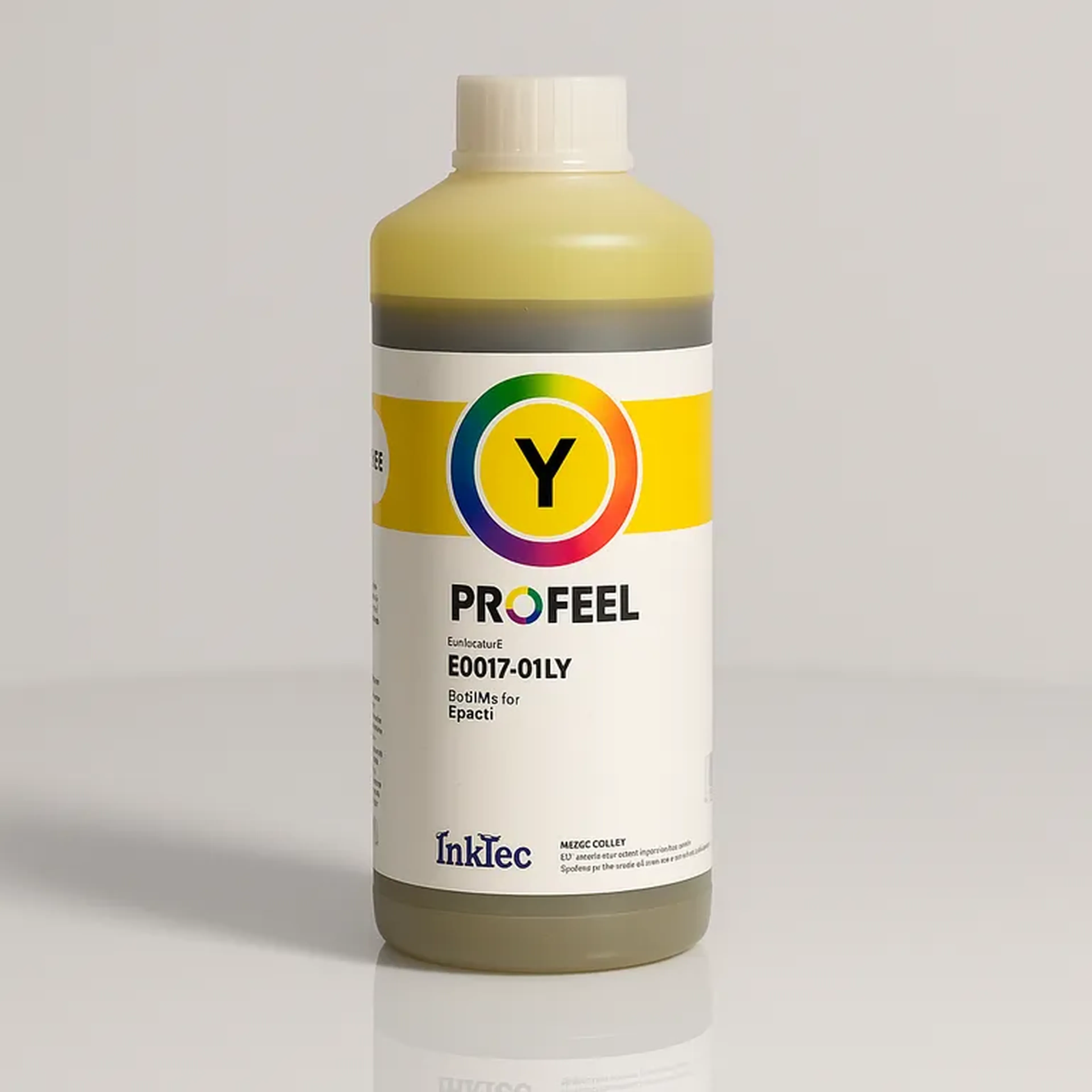 Tinta Corante InkTec Profeel – E0017-01L Amarelo para Epson imagem