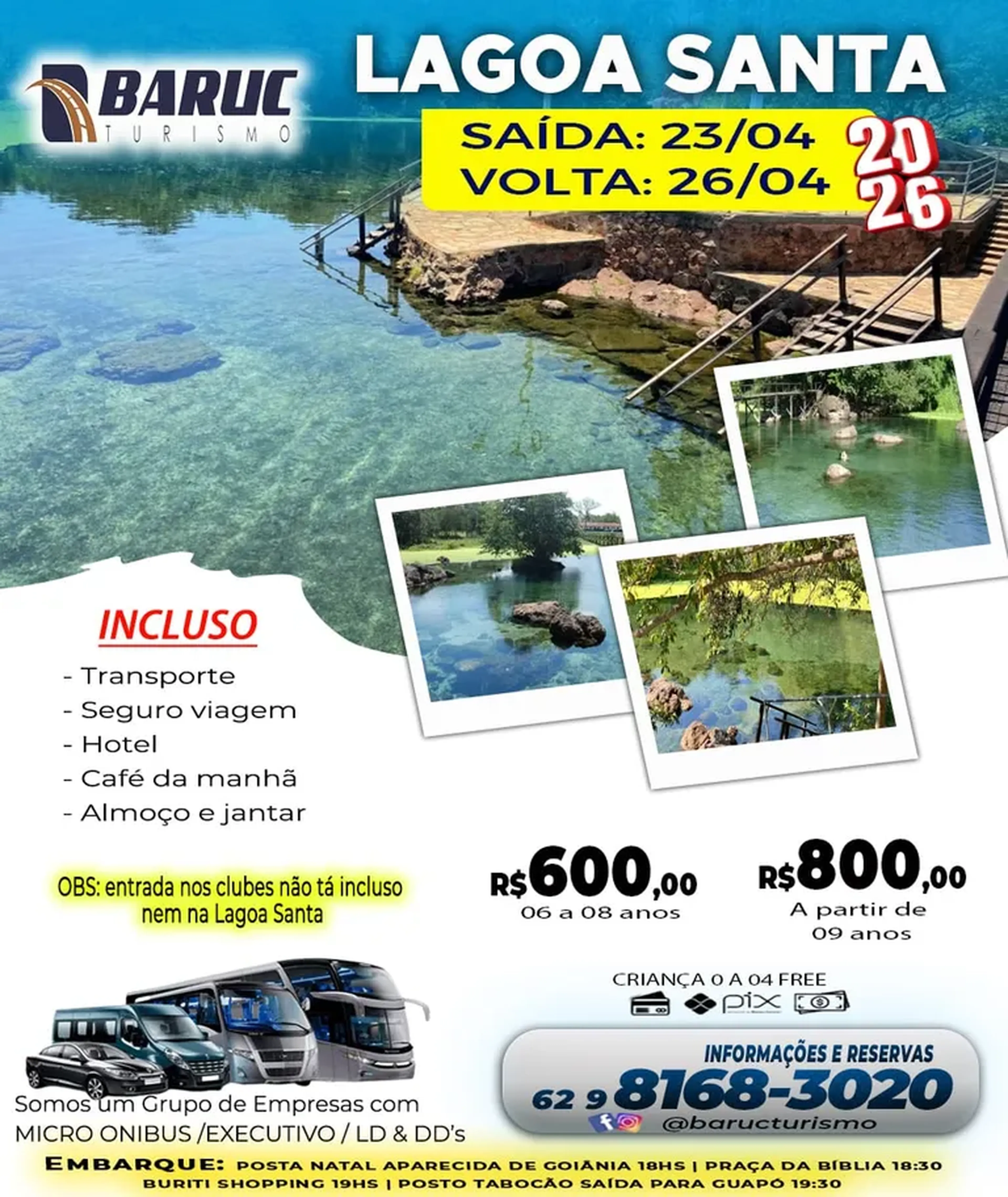 Lagoa santa quarto triplo imagem