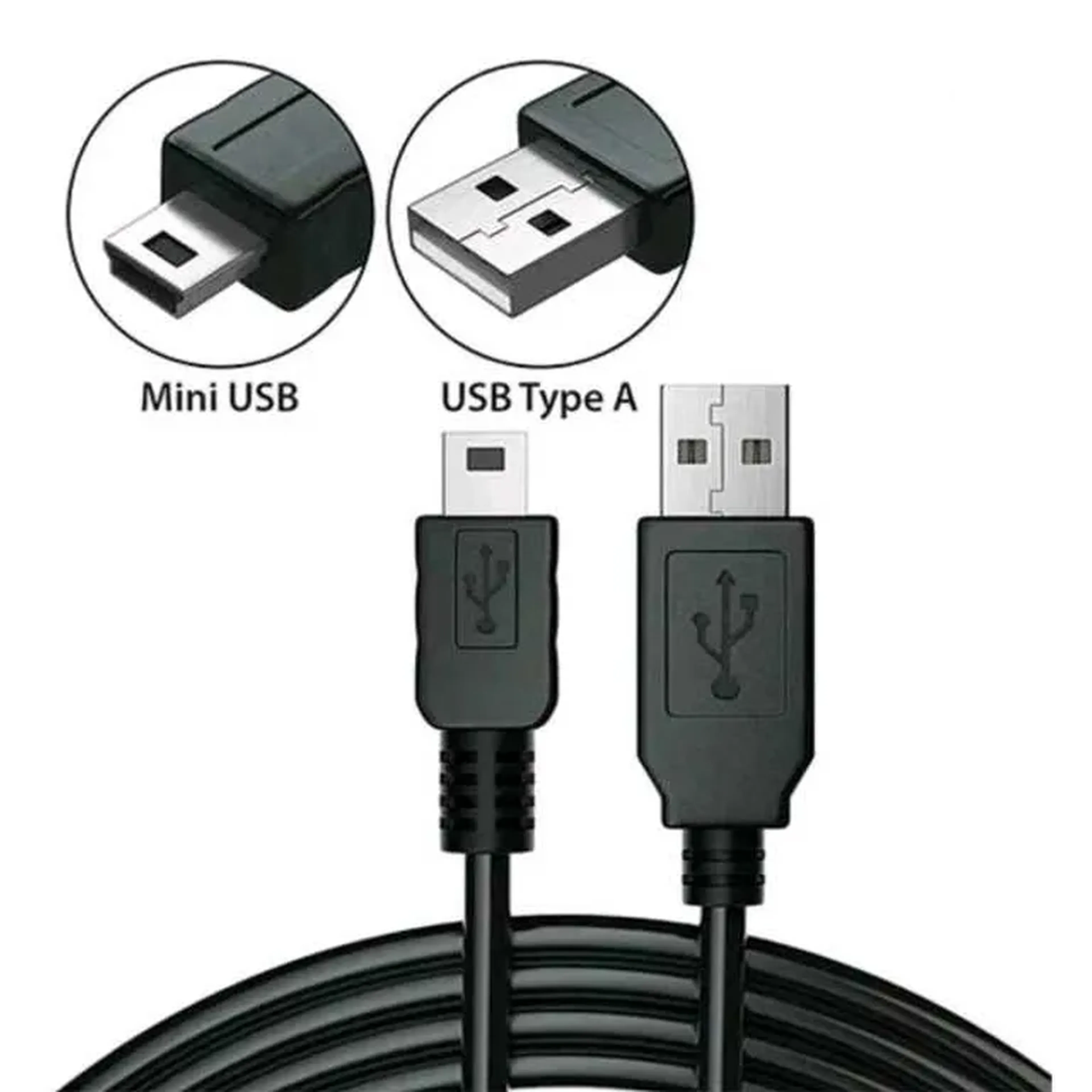 Cabo USB Macho x Mini USB V3 5 pinos imagem