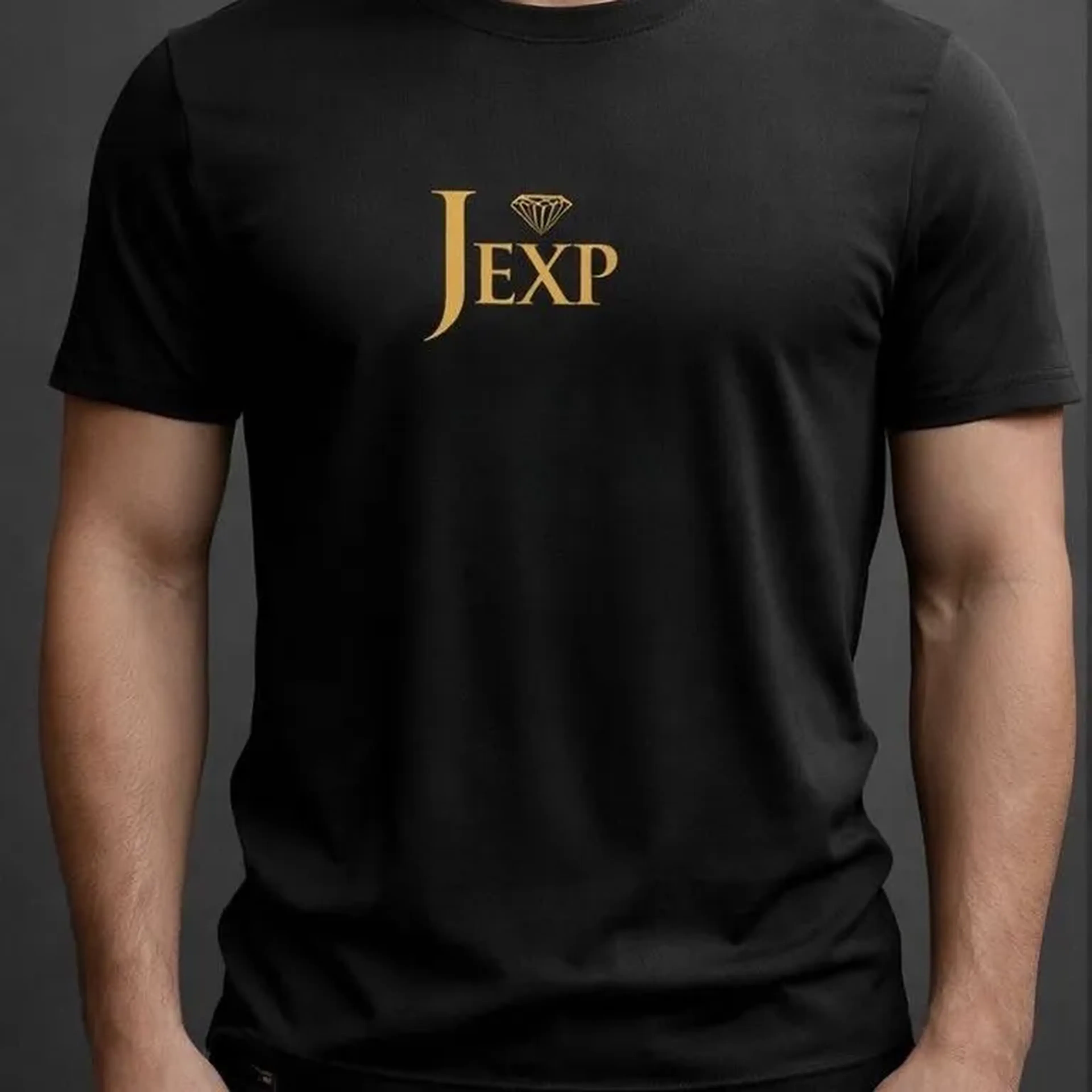 Camiseta logo DOURADA imagem