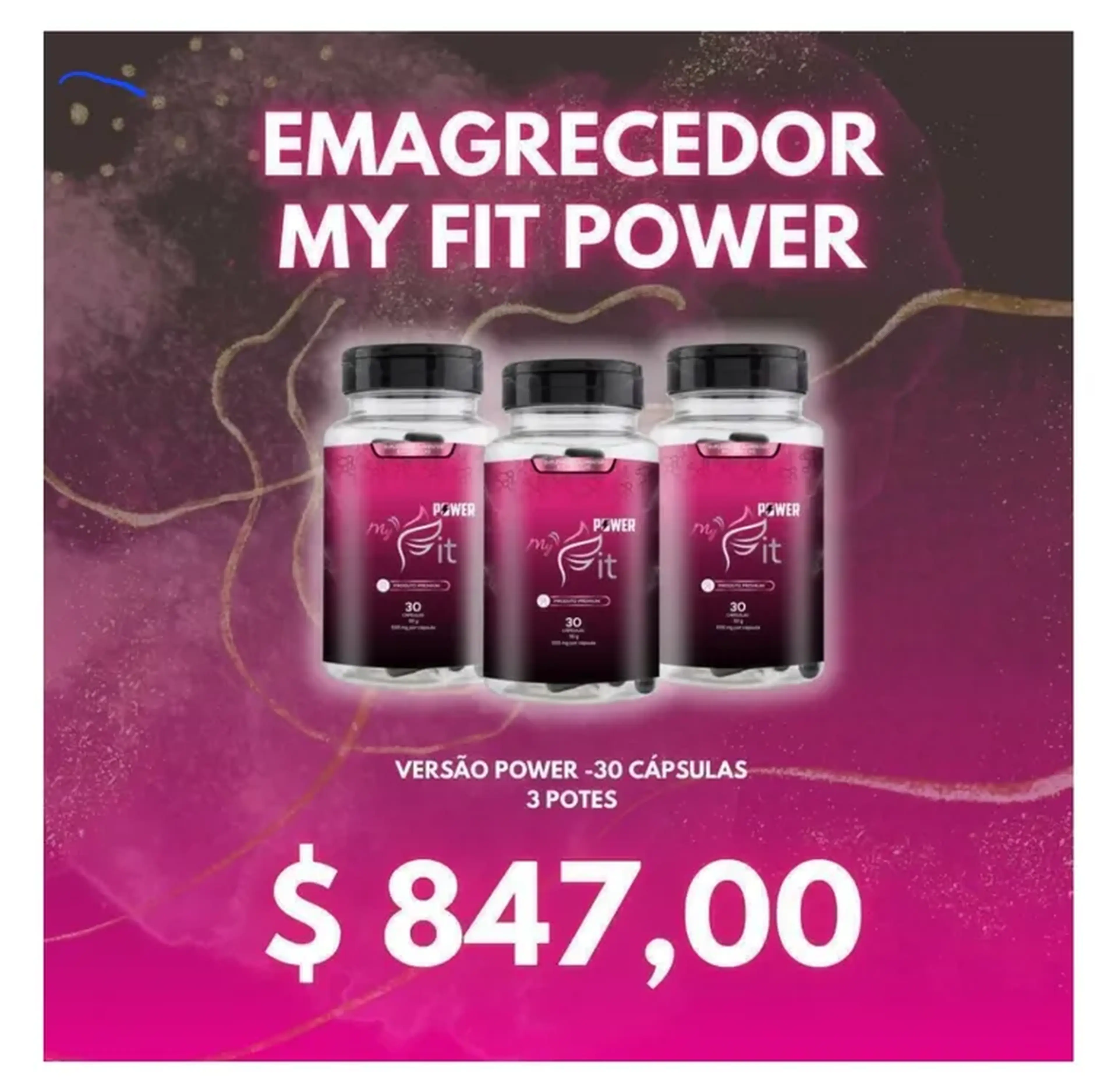 COMBO MY FIIT POWER - DOBRO DA POTÊNCIA PARA ORGANISMOS MUITO RE imagem
