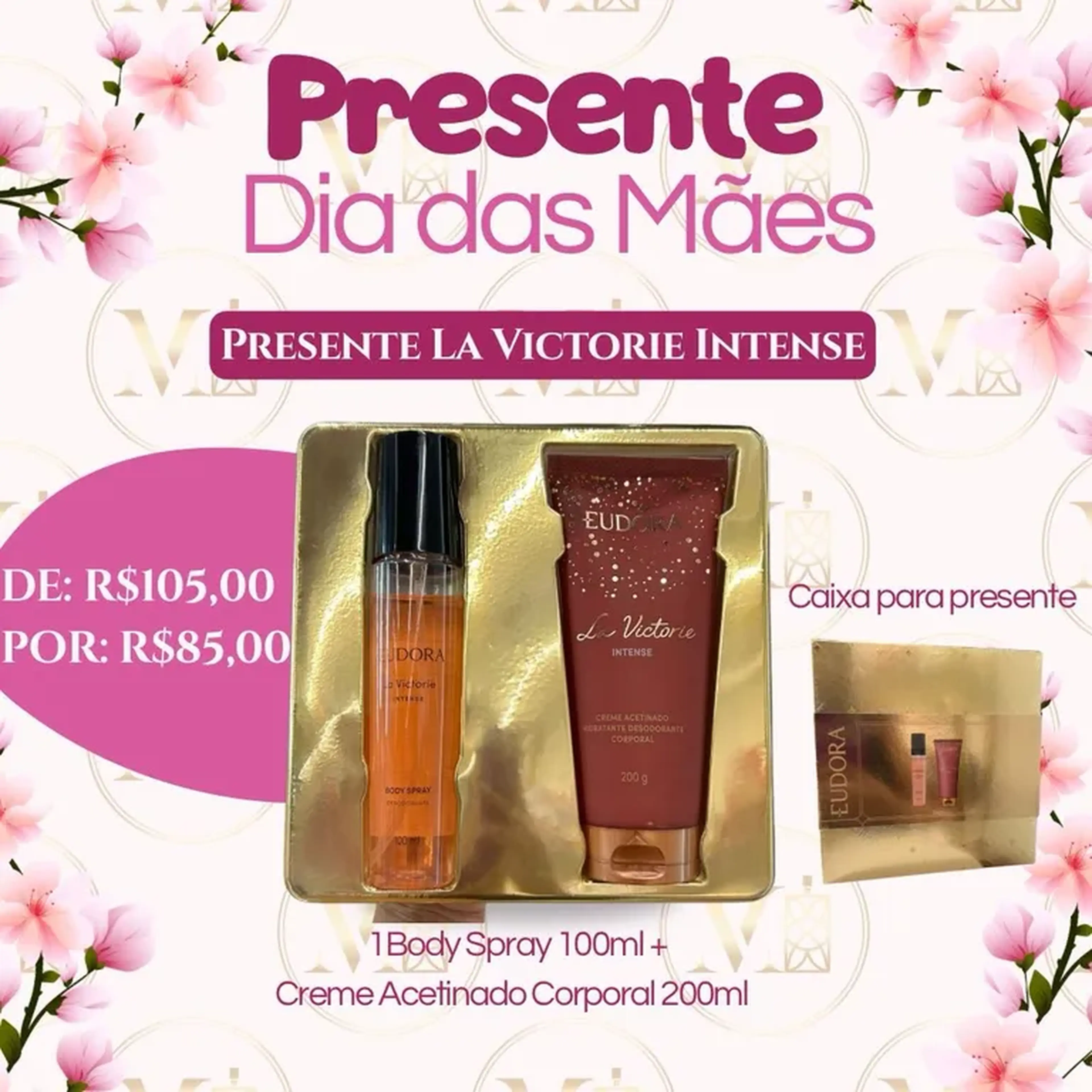 DIA DAS MÃES Presente La Victorie Intense imagem