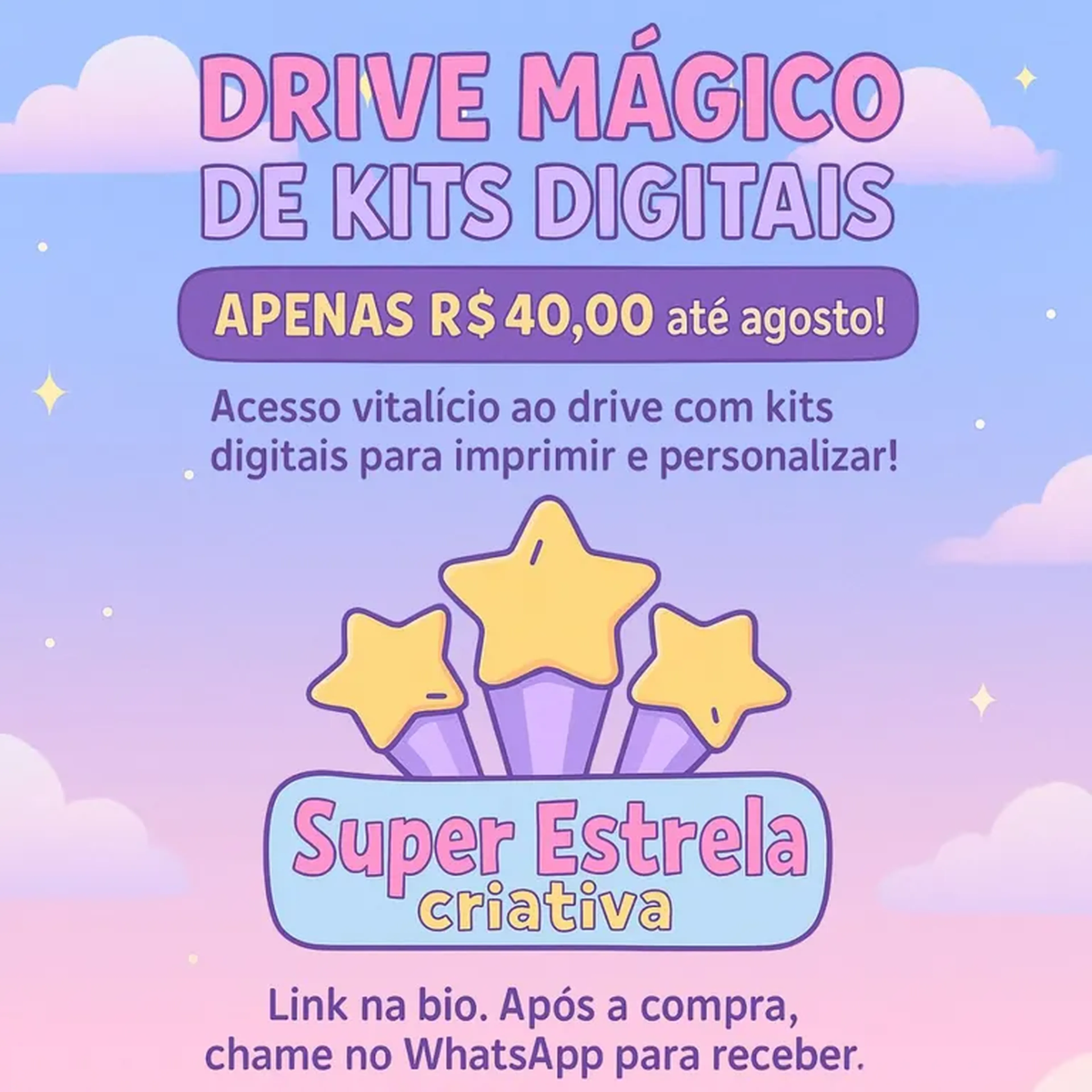 DRIVE SUPER ESTRELA CRIATIVA imagem