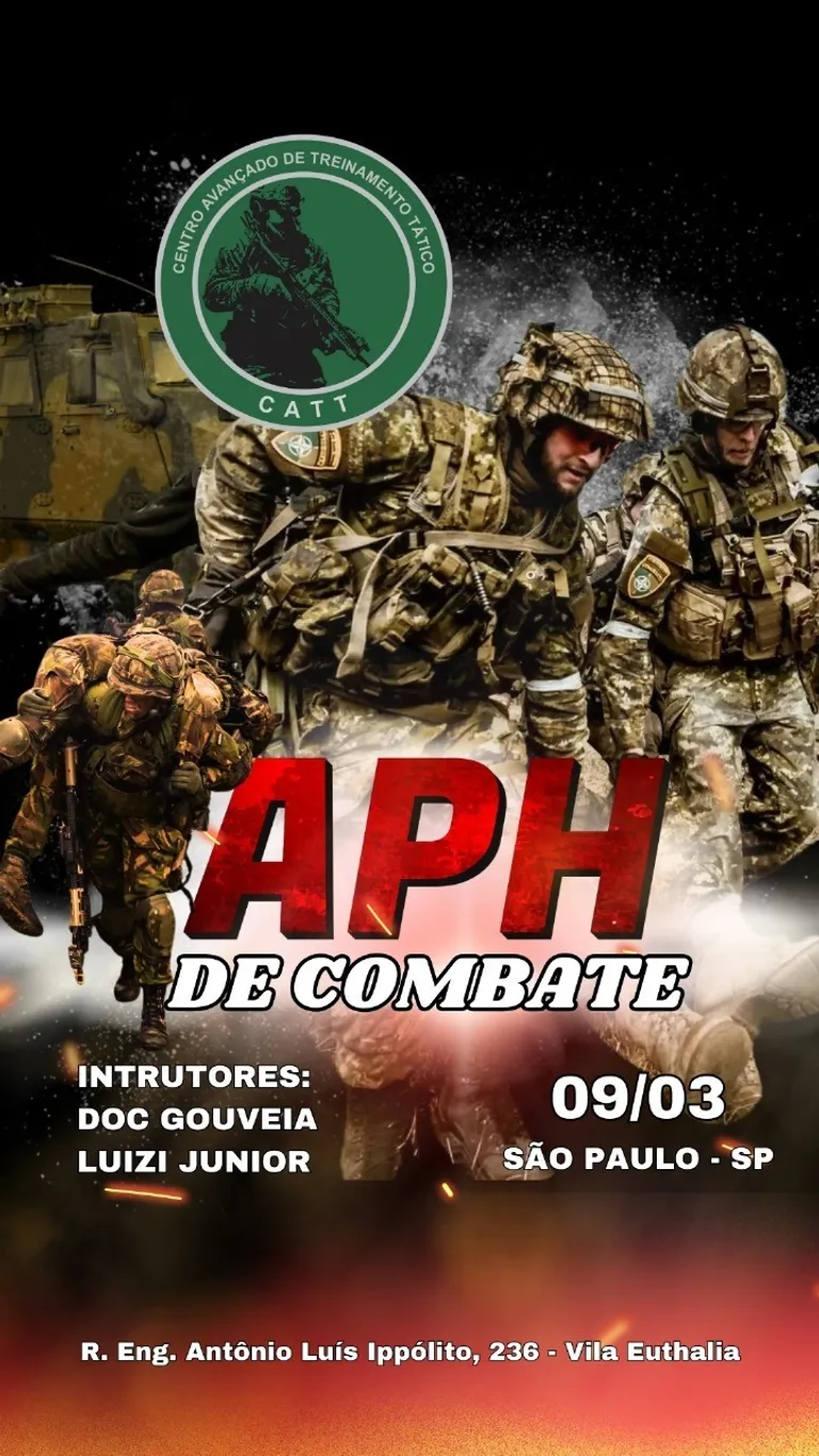 Treinamento APH DE COMBATE imagem