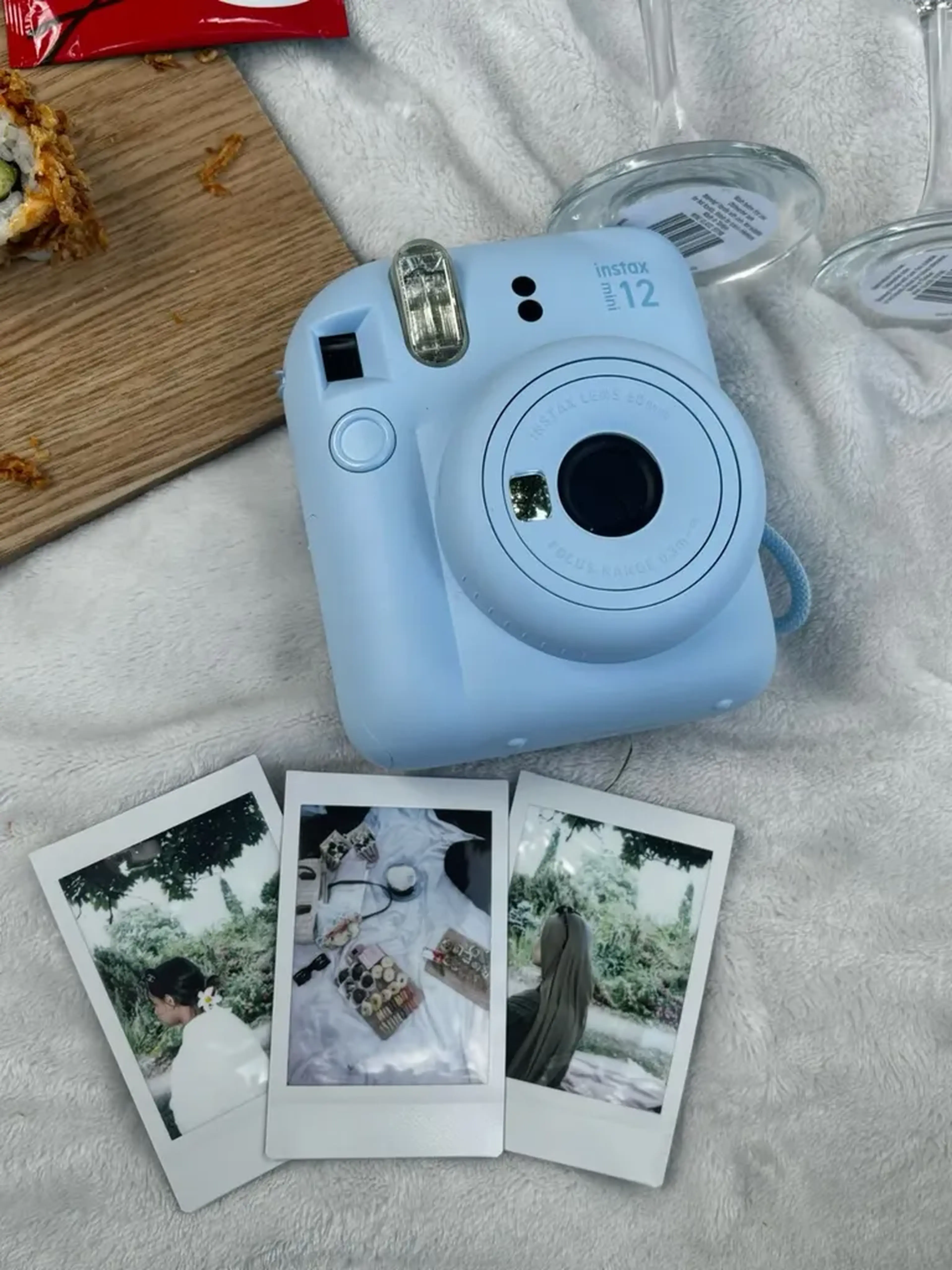 Instax mini 12 AZUL imagem