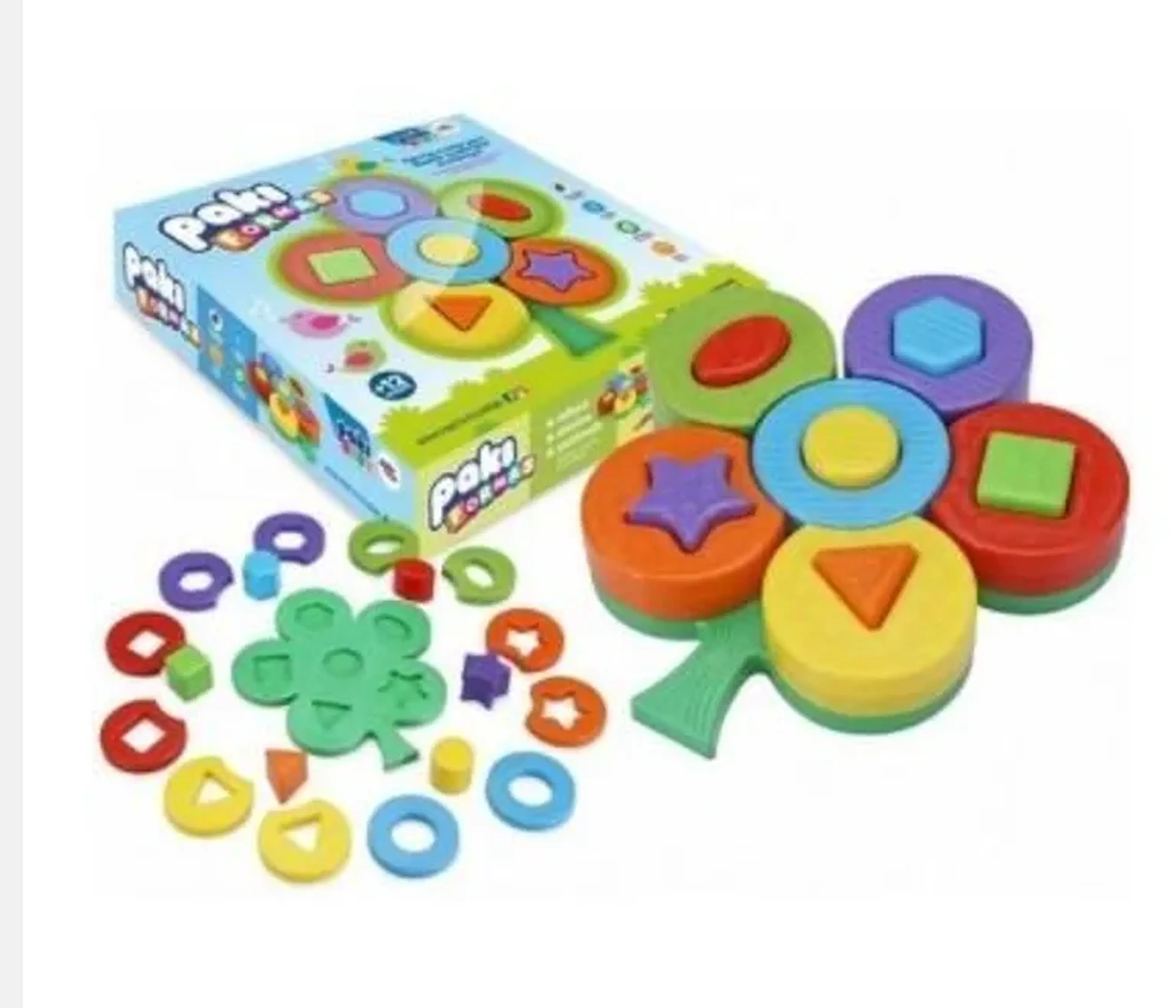 Brinquedo Paki Formas - 284 - Paki Baby imagem