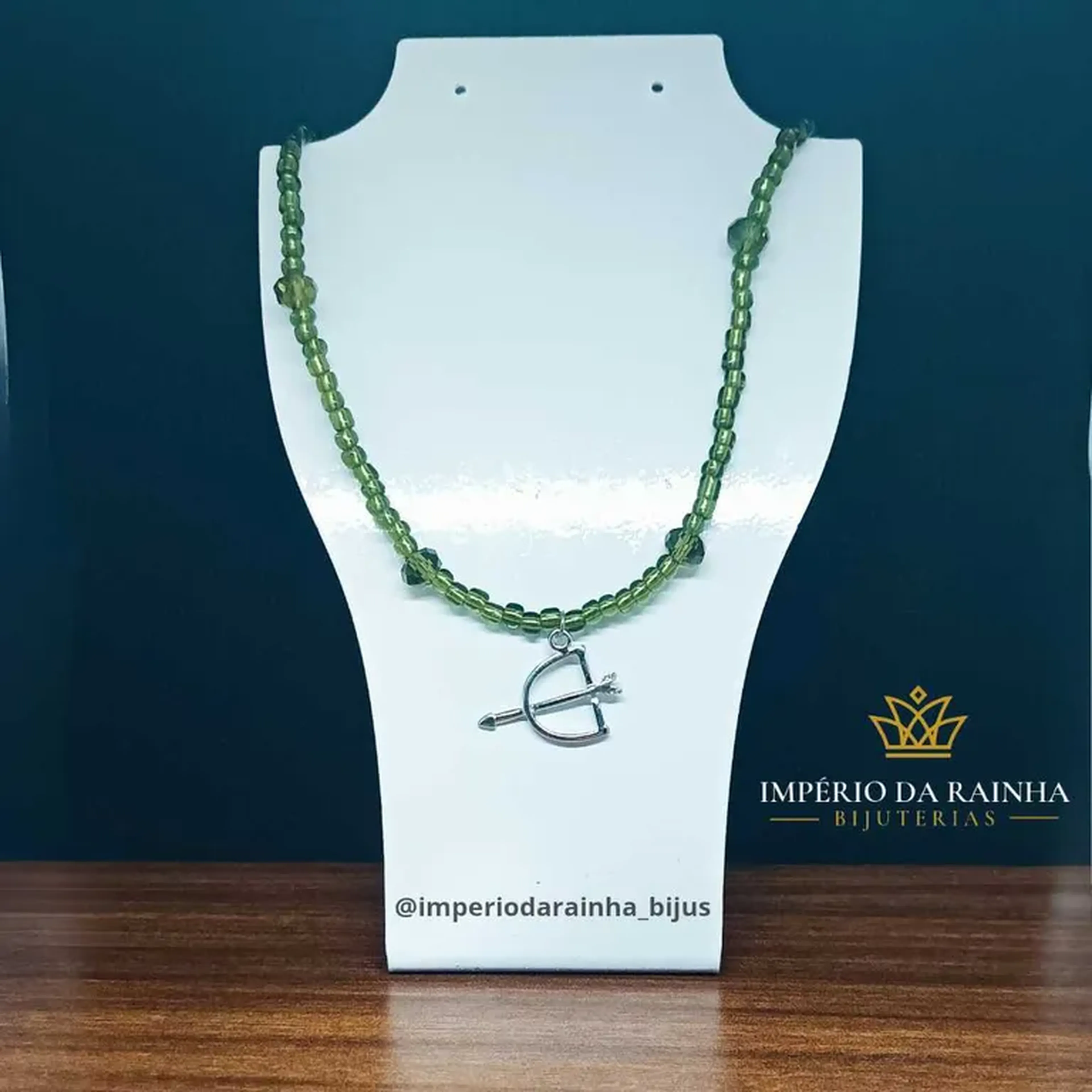 Chocker Papai Oxossi 🏹💚 imagem
