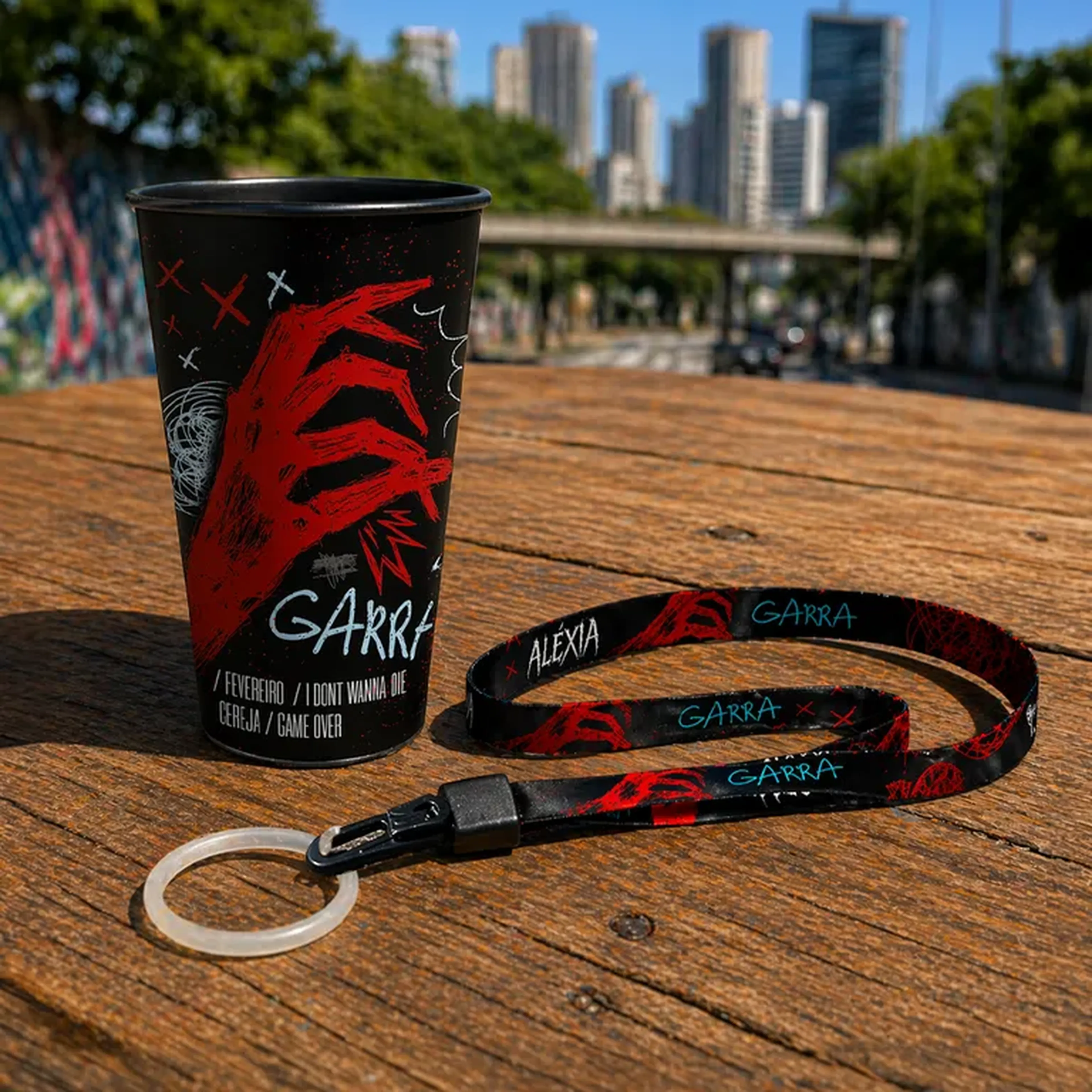 Kit Copo + Cordão imagem