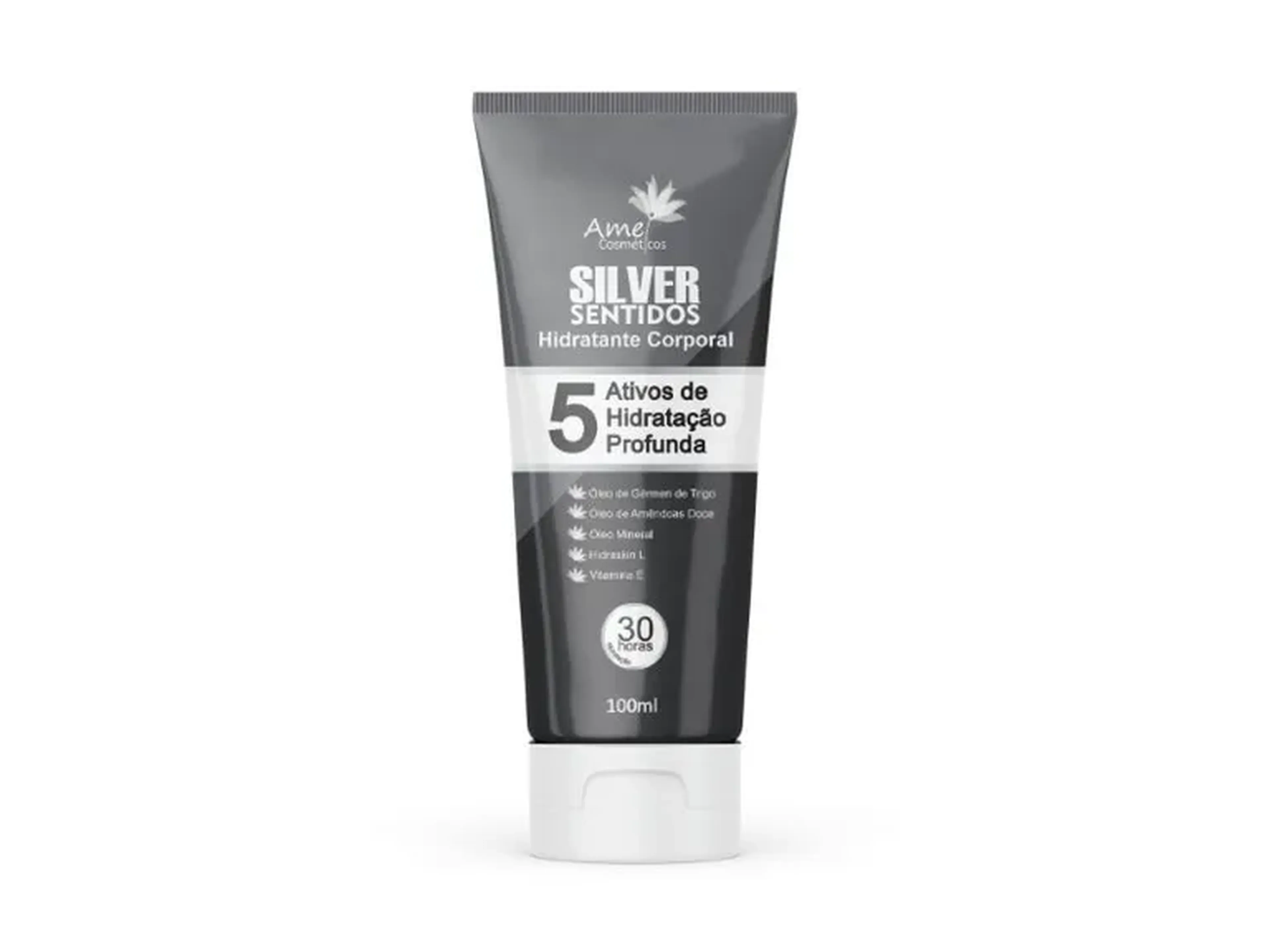 Hidratante Corporal Amei Cosméticos Silver Sentidos - 100ml imagem
