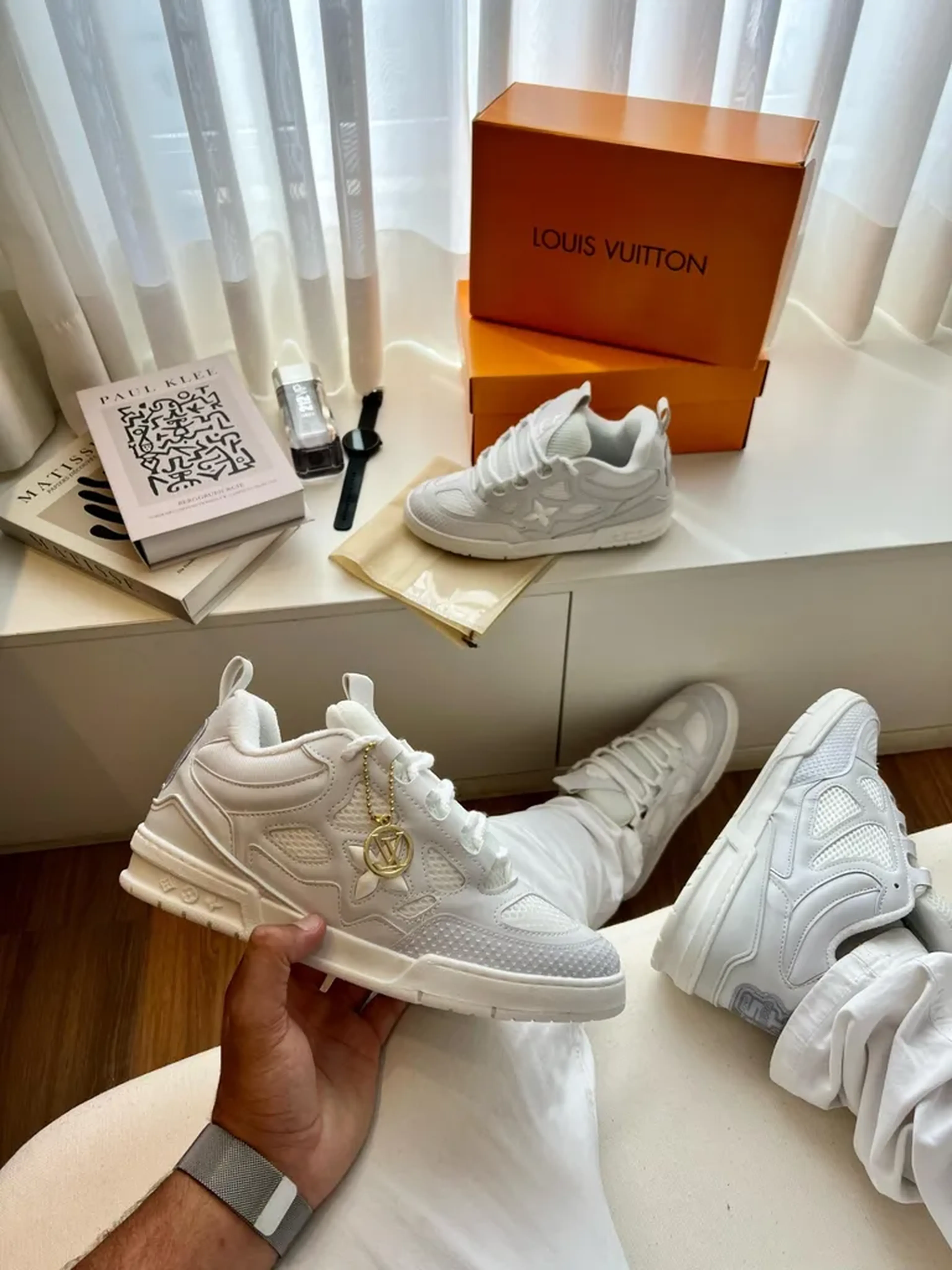 Tênis Louis Vuitton LV Skate imagem