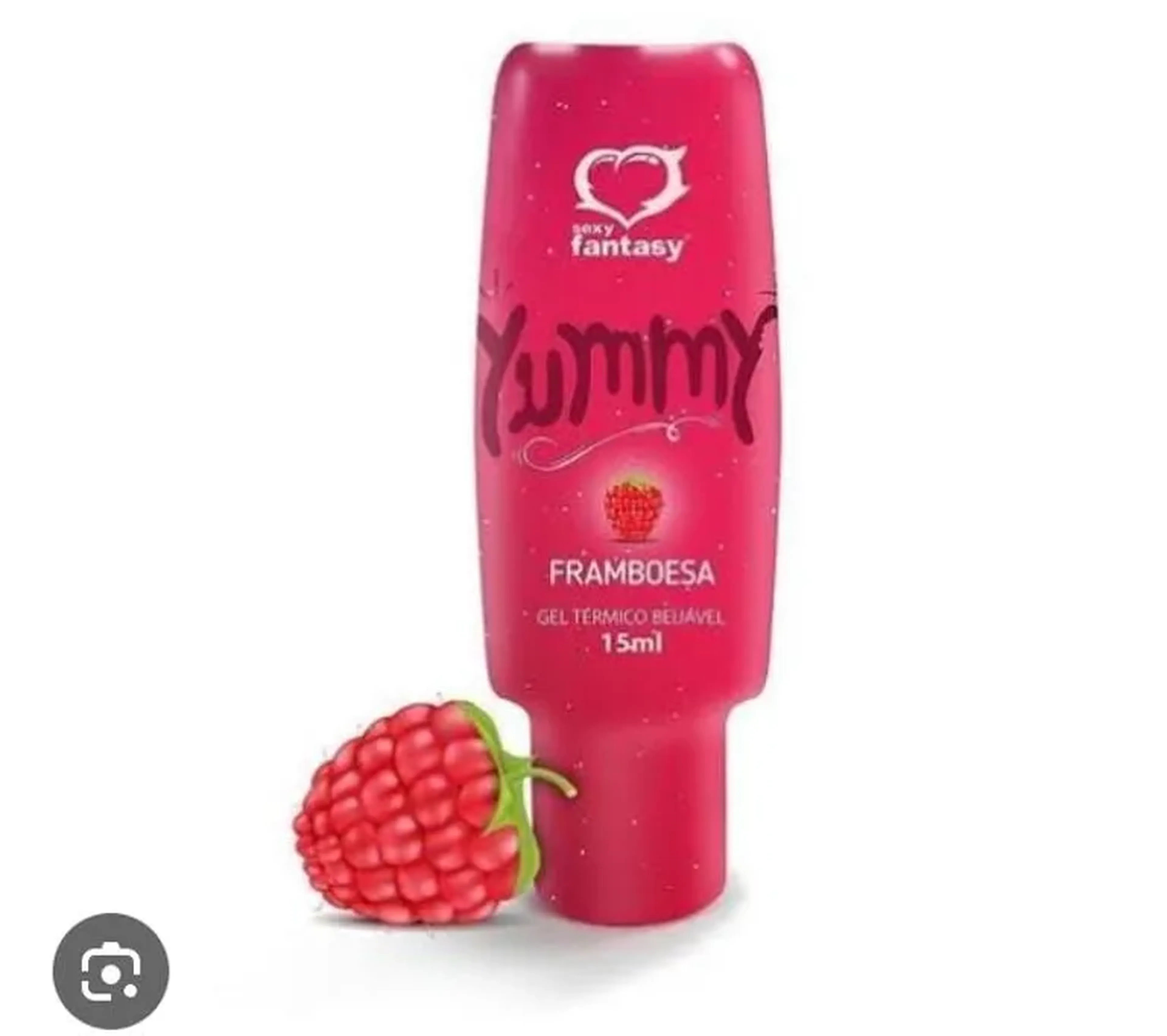 YUMI GEL TERMICO BEIJAVEL 15ML FRAMBOESA - SEXY FANTASY imagem