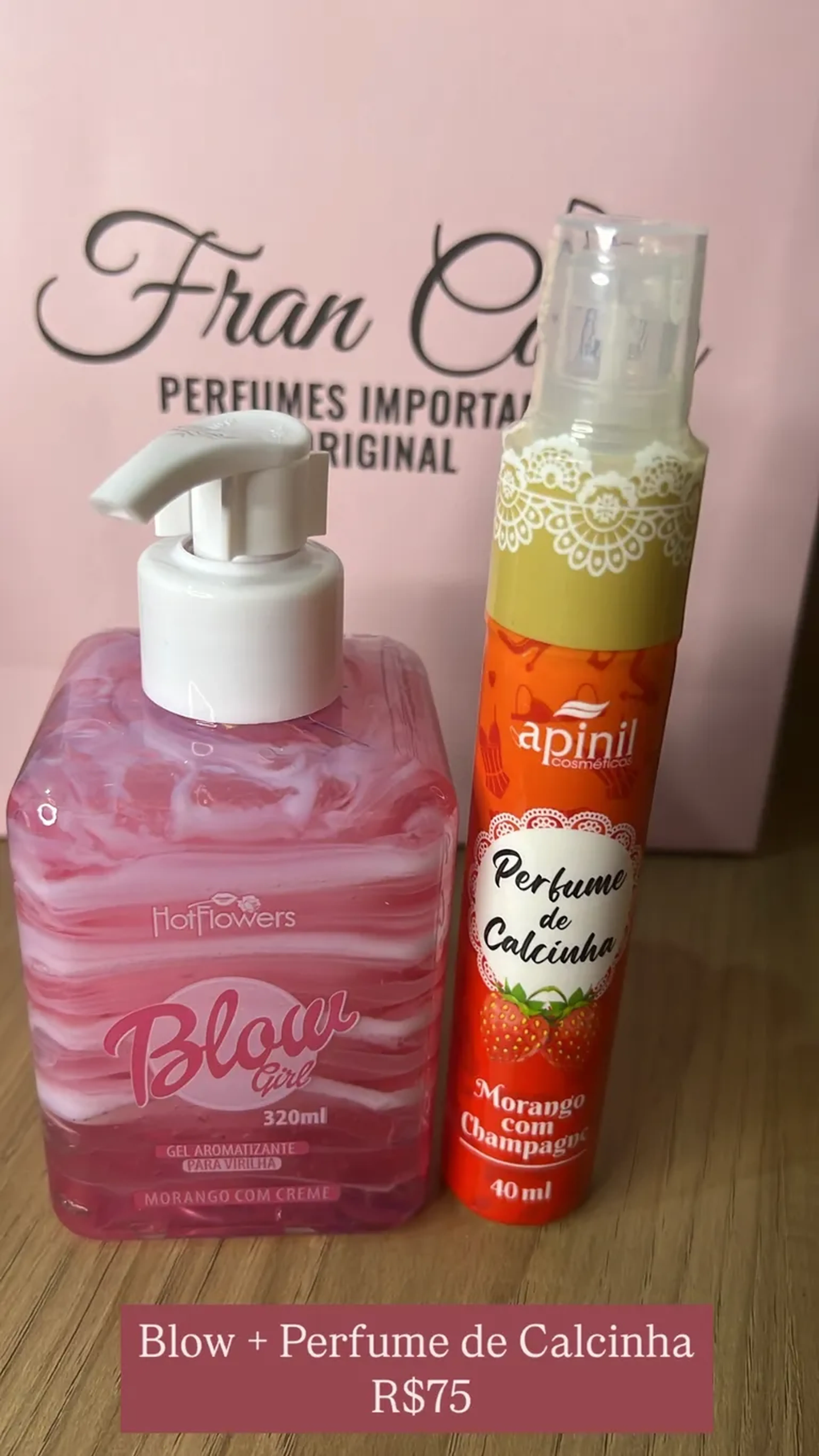Blow 320ml + perfume de calcinha 40ml imagem