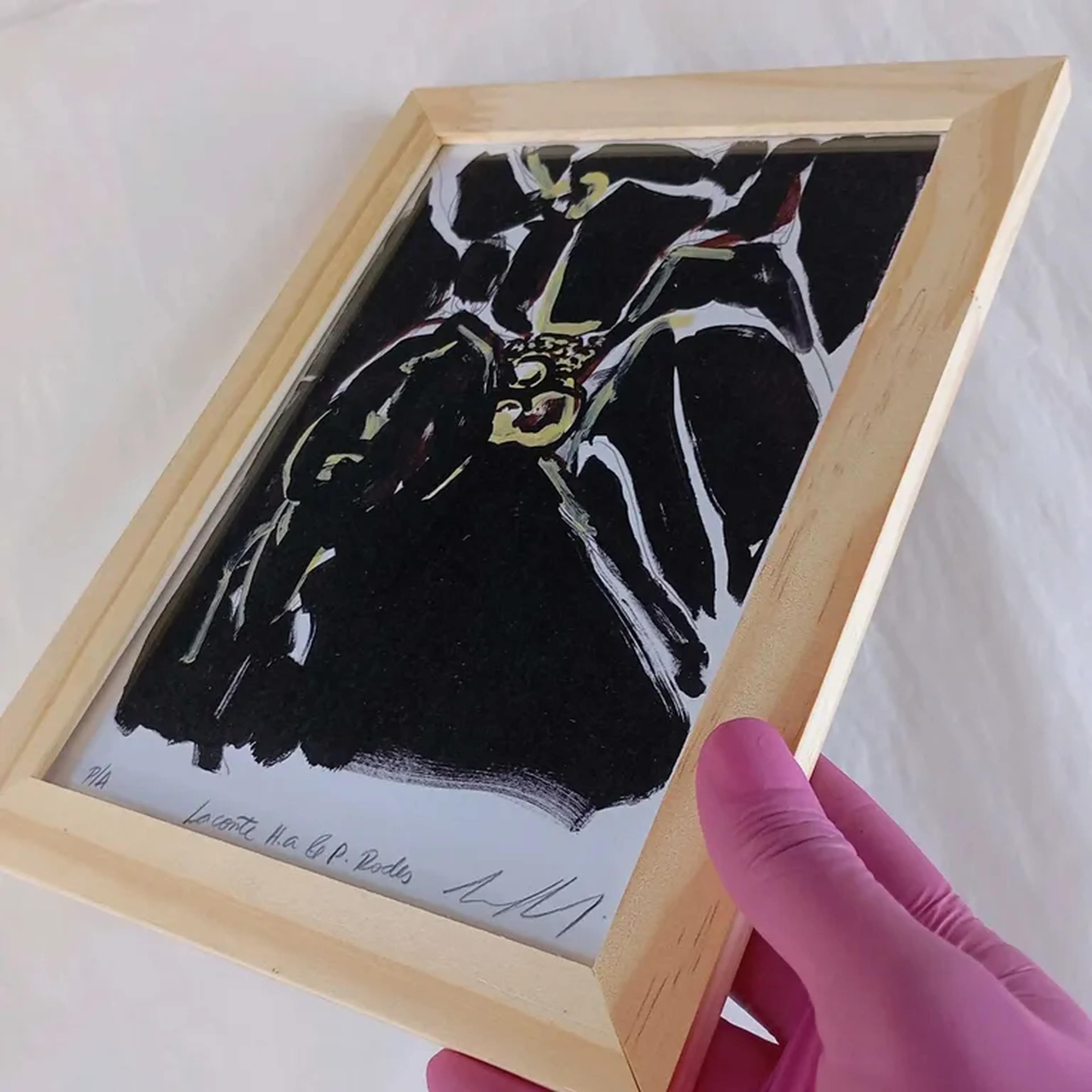 Para 5° C - Laconte des Rodes - 15x21 cm moldura plana imagem