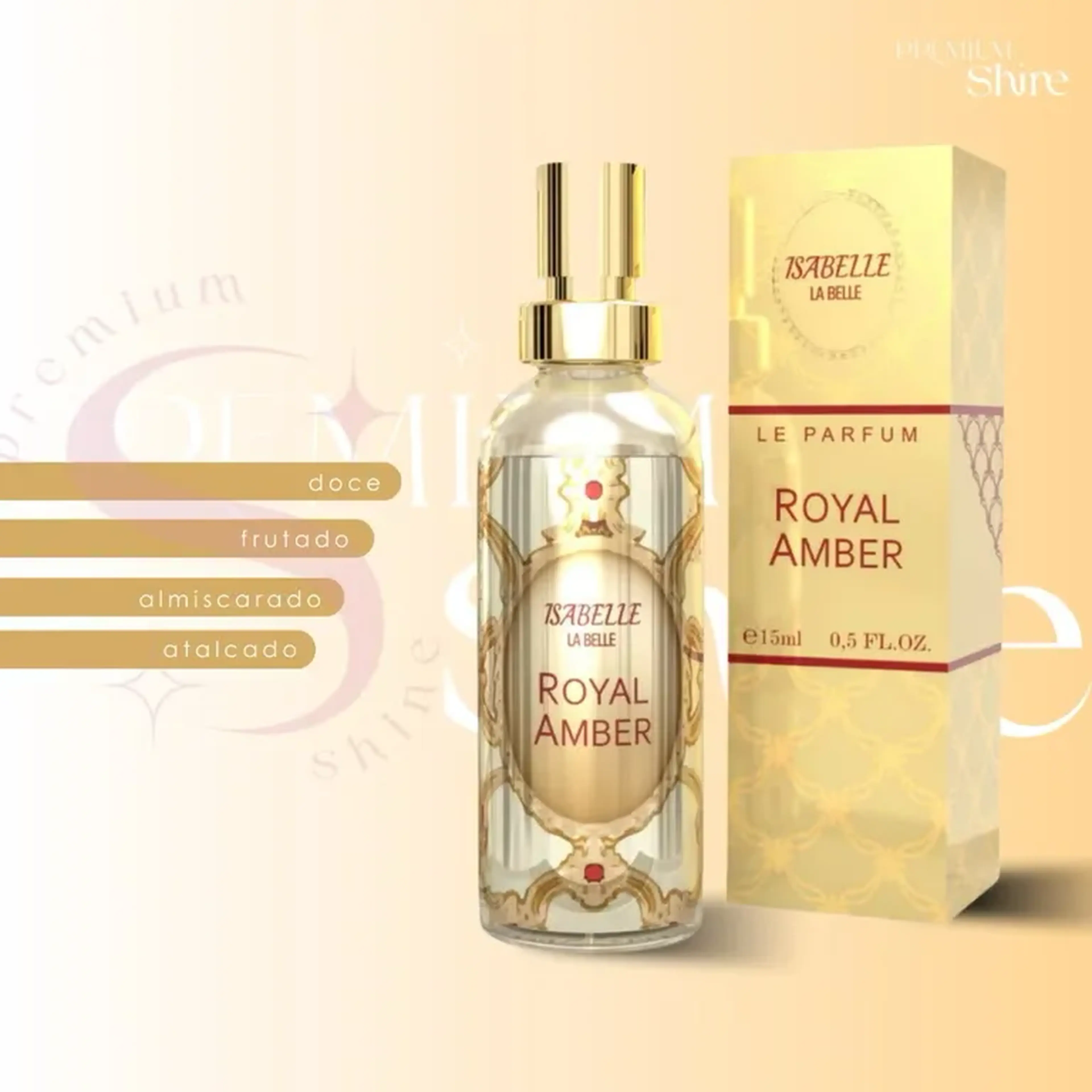 MINI ÁRABE DE 15 ML ( ROYAL AMBER ) imagem