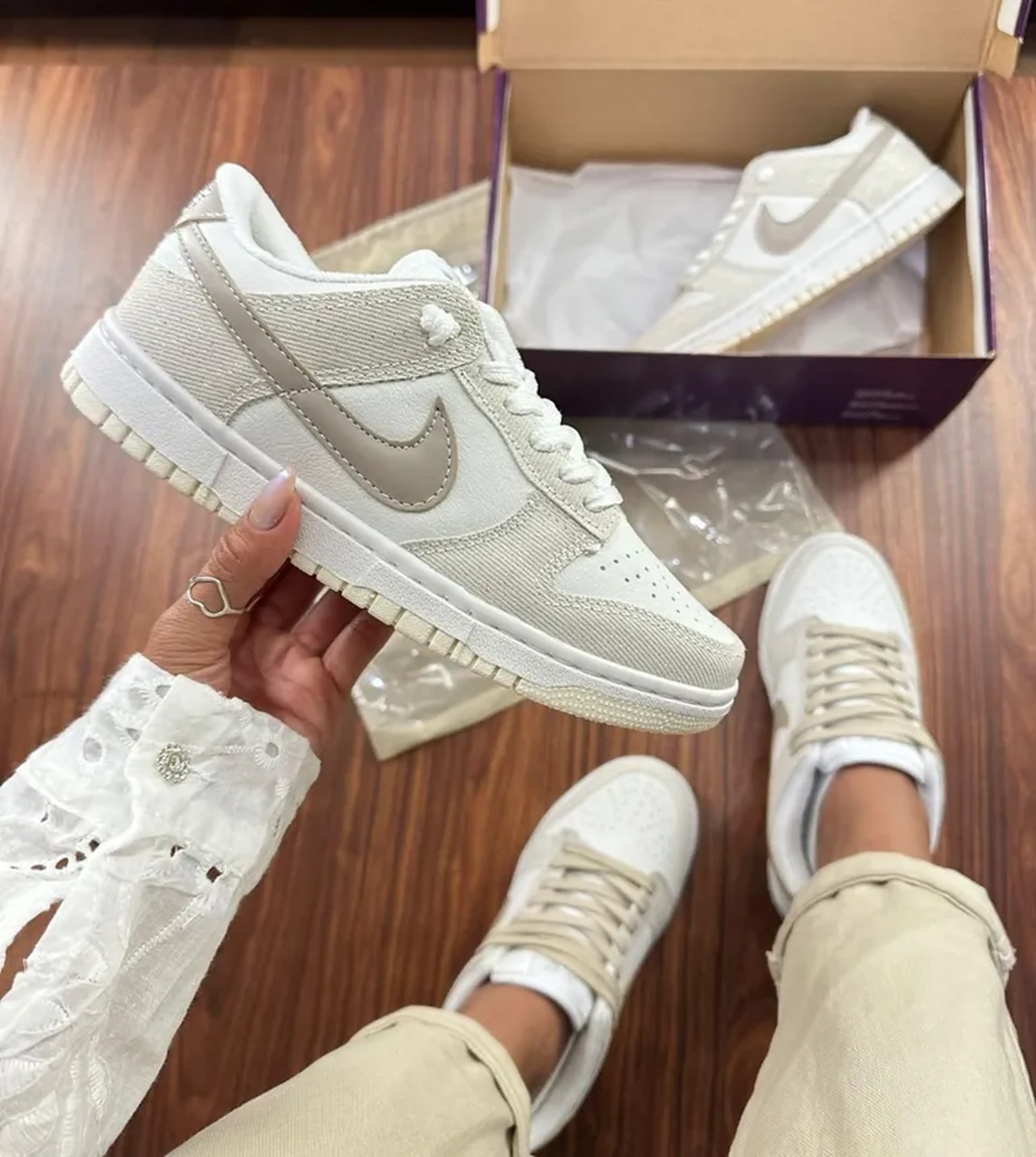 Sb DUNK low gliter imagem