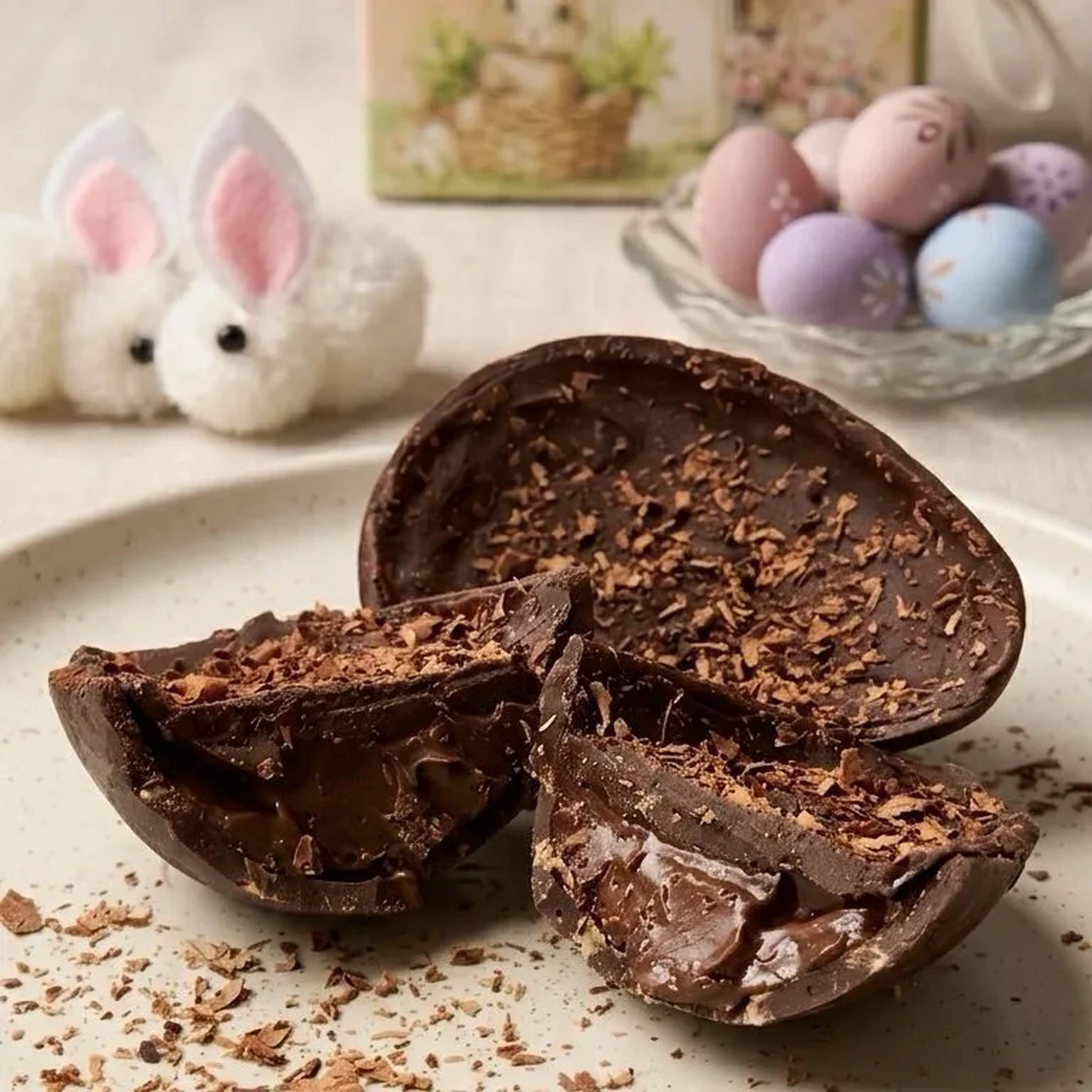 Ovo de Chocolate Belga Zero Açúcar Lactose imagem