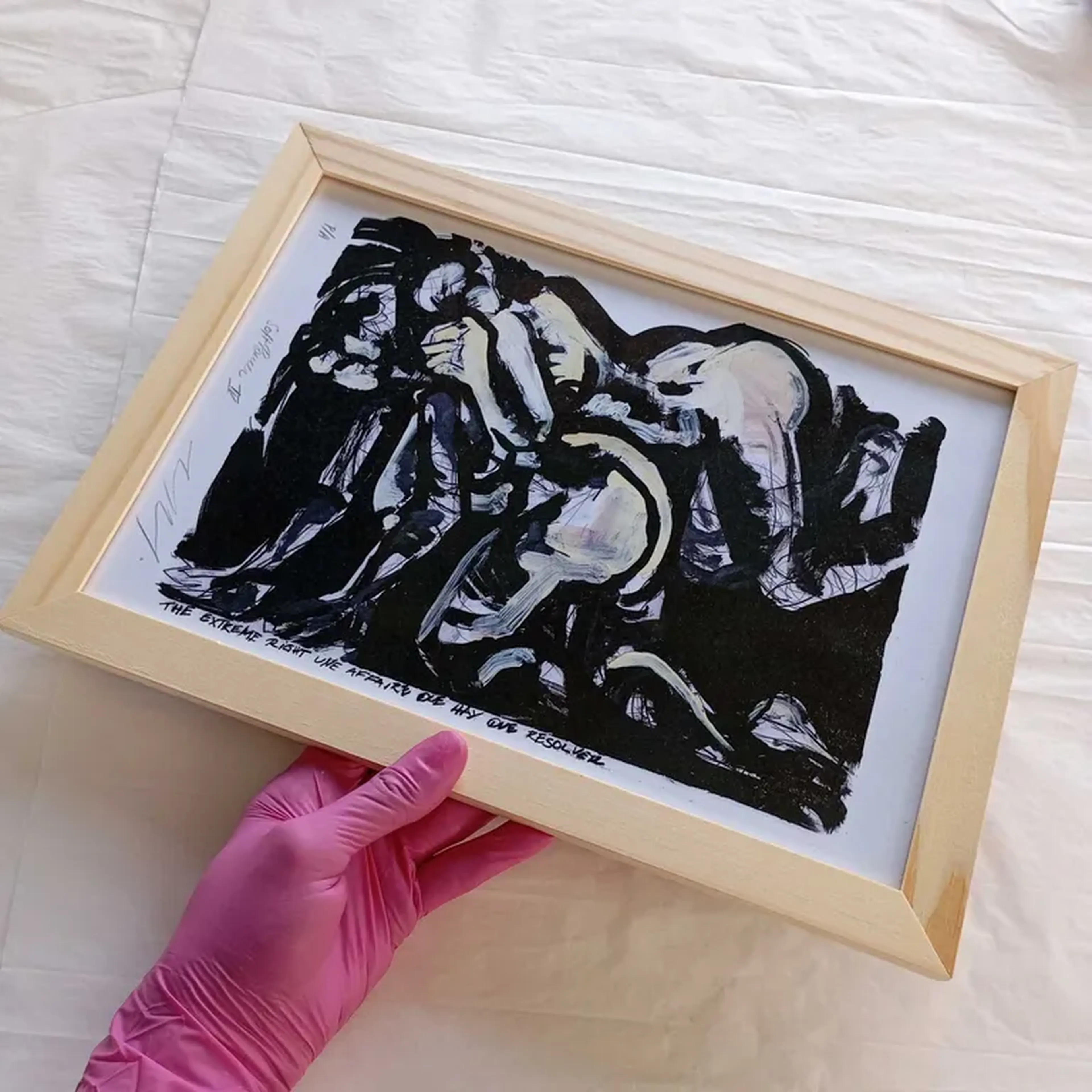 Soft Power IV - 21x30 cm moldura plana imagem