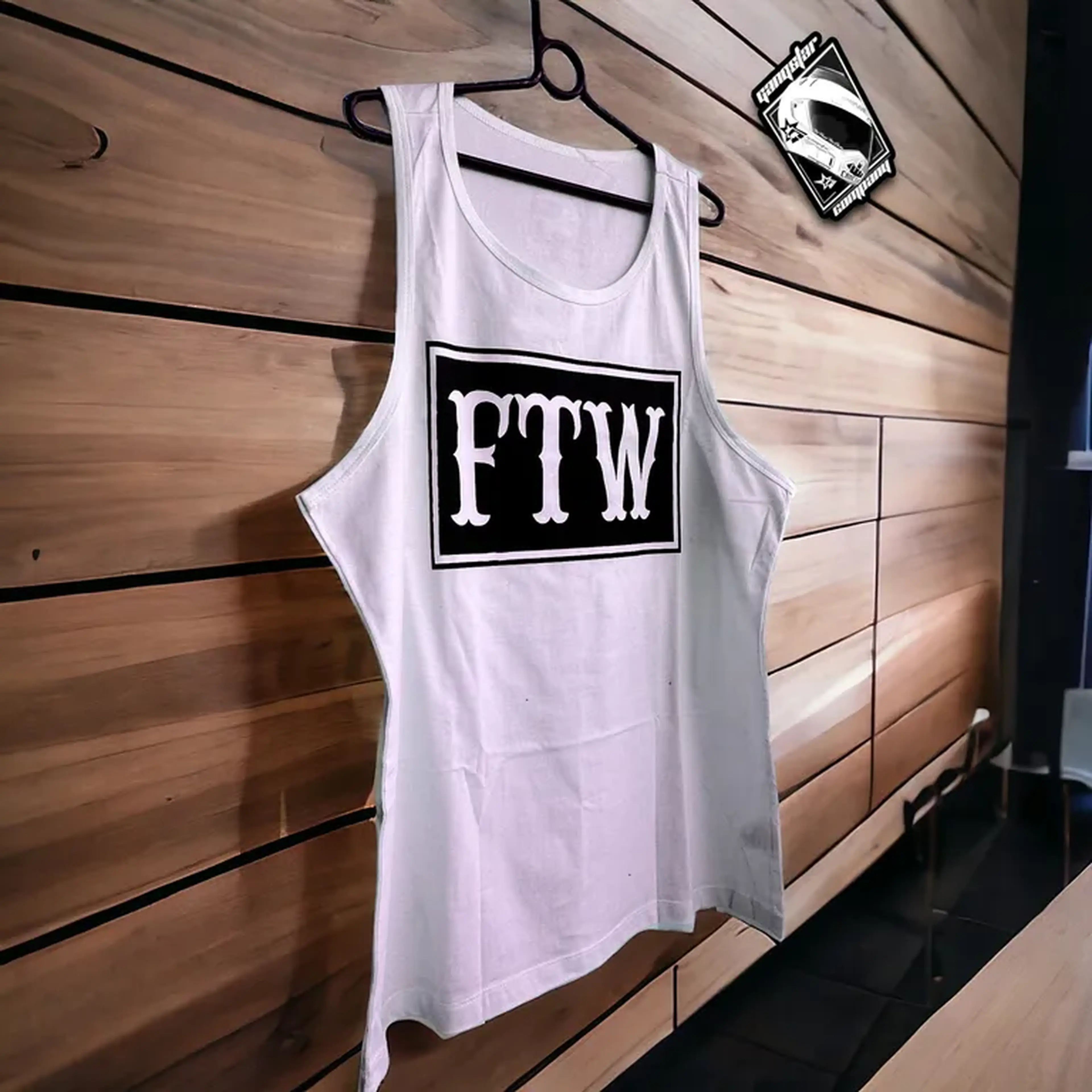 Camiseta Regata FTW Off White imagem