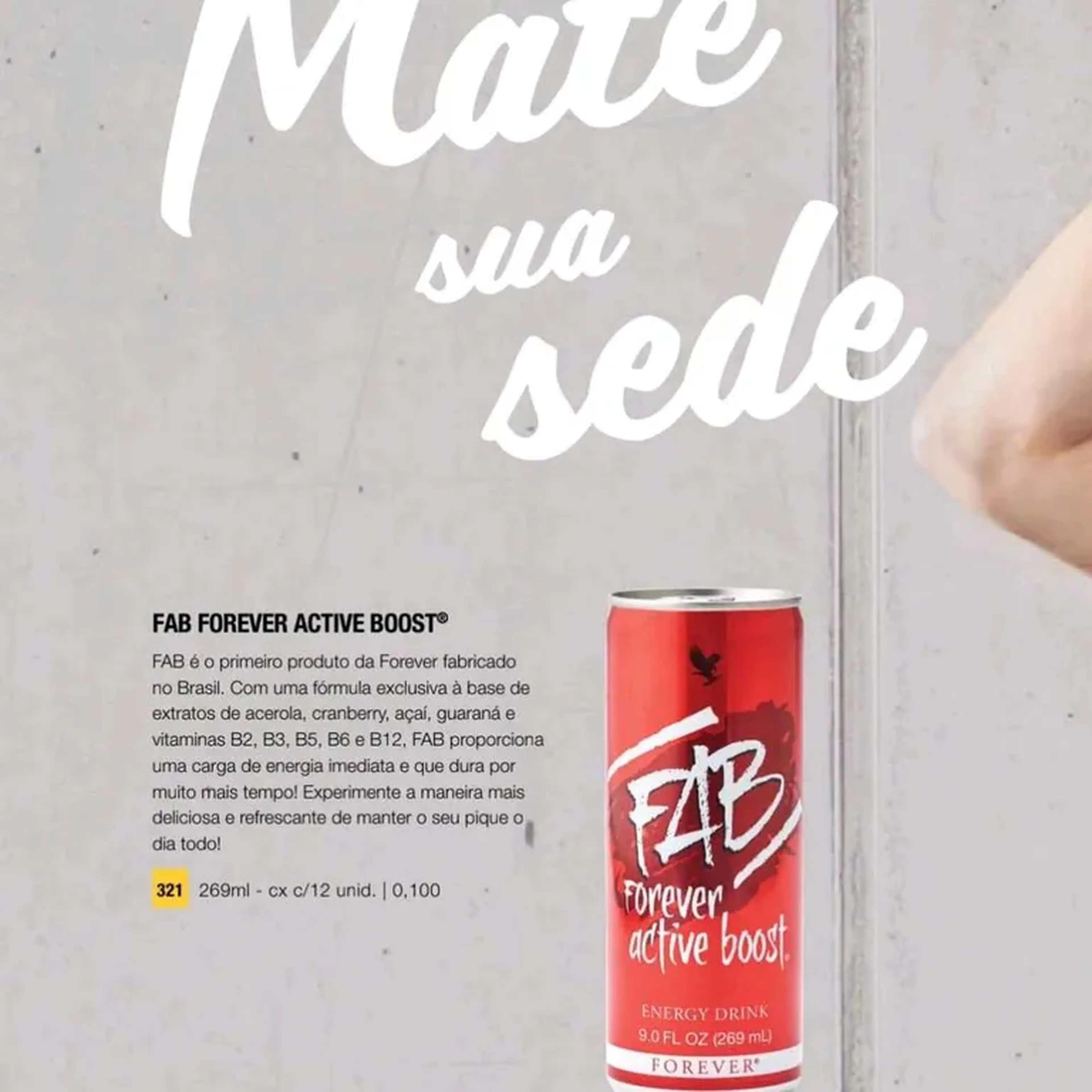 FAB FOREVER ACTIVE BOOST imagem