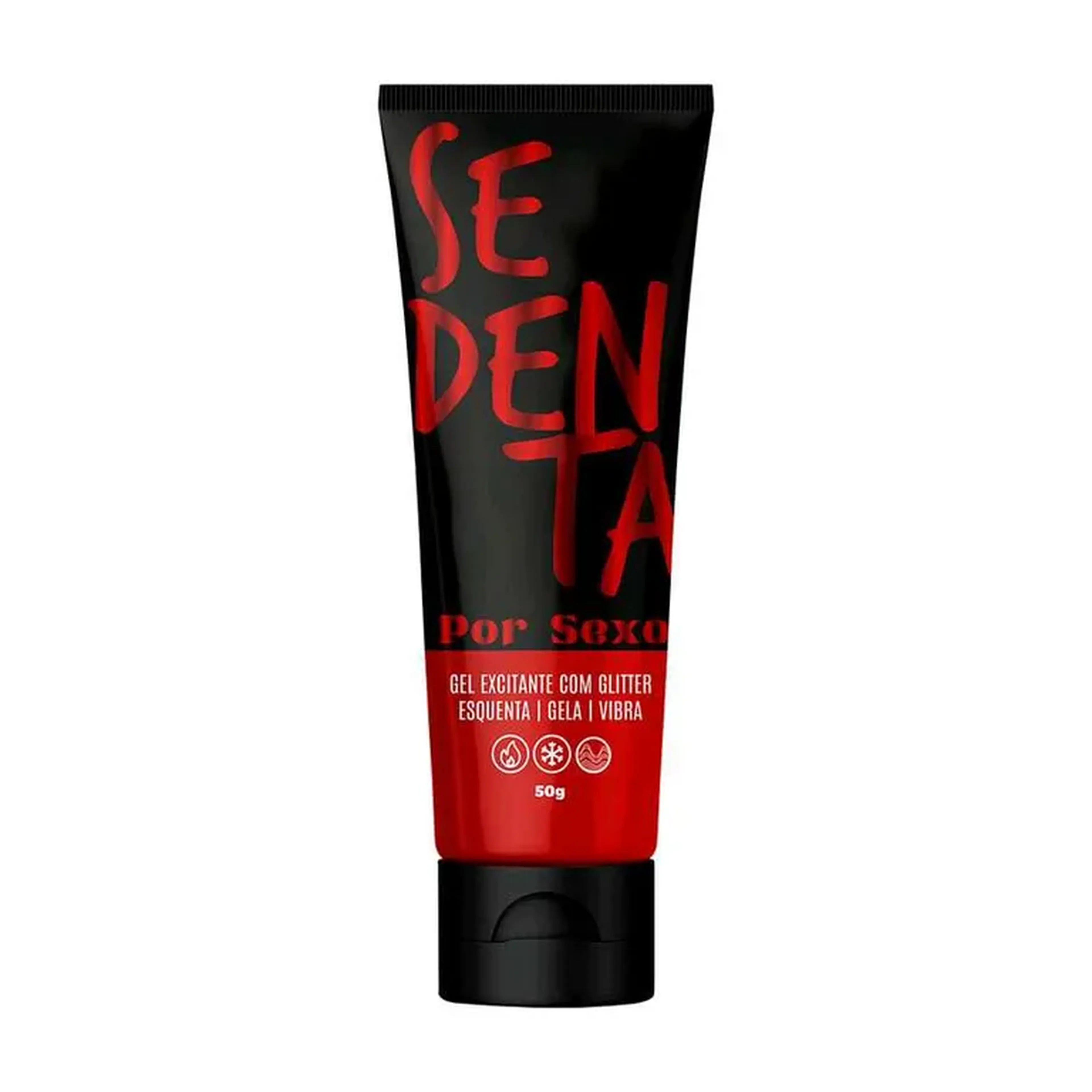 LUBRIFICANTE BEIJAVEL COM GLITTER - SEDENTA POR SEXO imagem