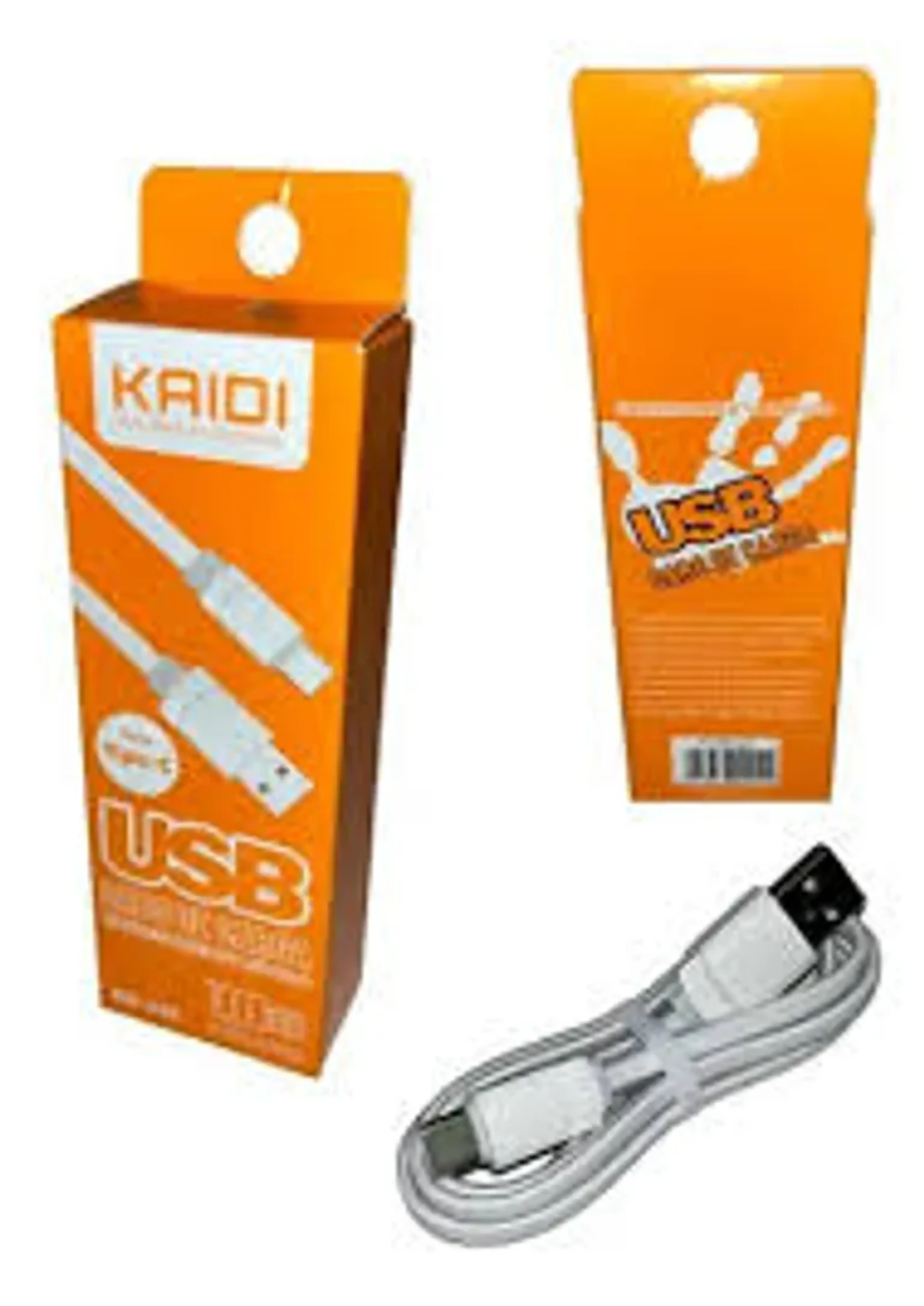 KAIDI KD-39C Cabo carregamento USB C Android 1M imagem