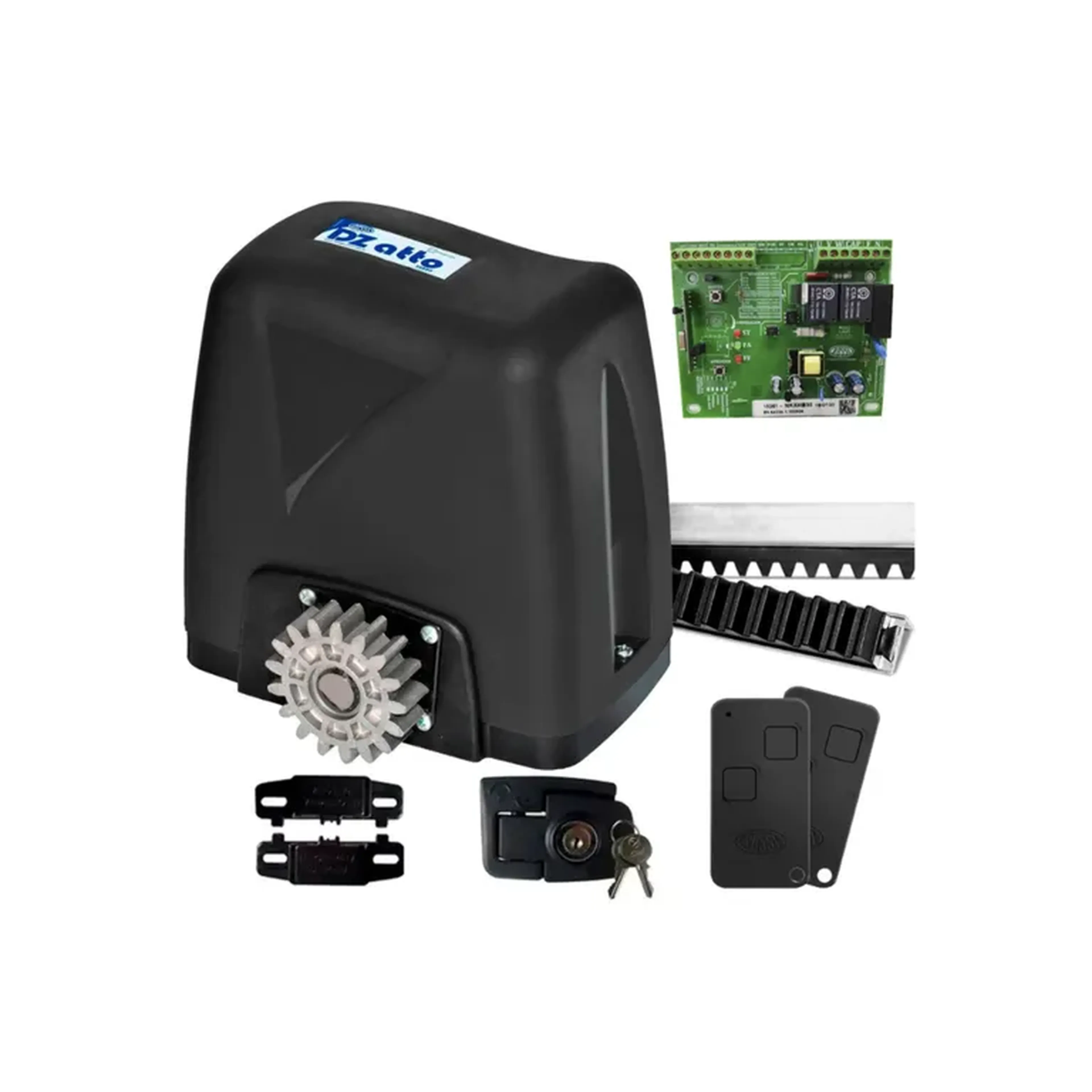 Kit automatizador ROSSI instalado imagem