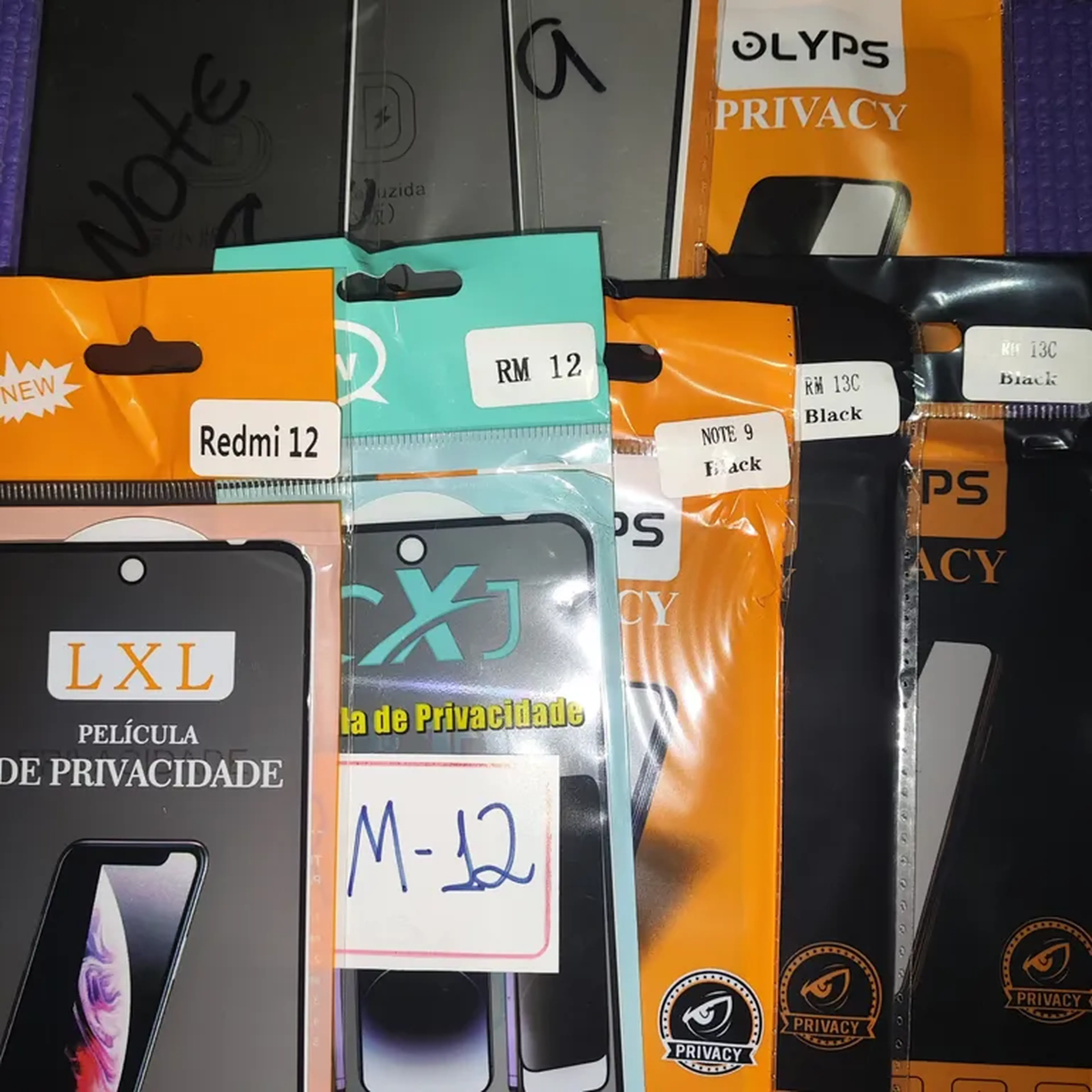 películas privacidade Xiaomi imagem