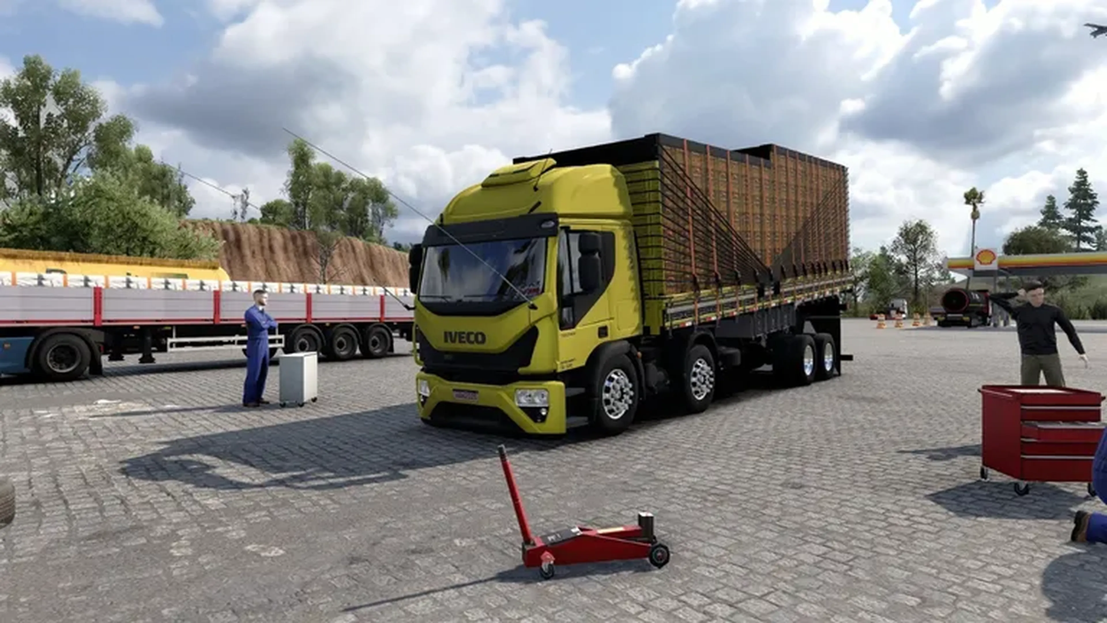 Iveco tector 31-300 Bitruck Verdureiro imagem