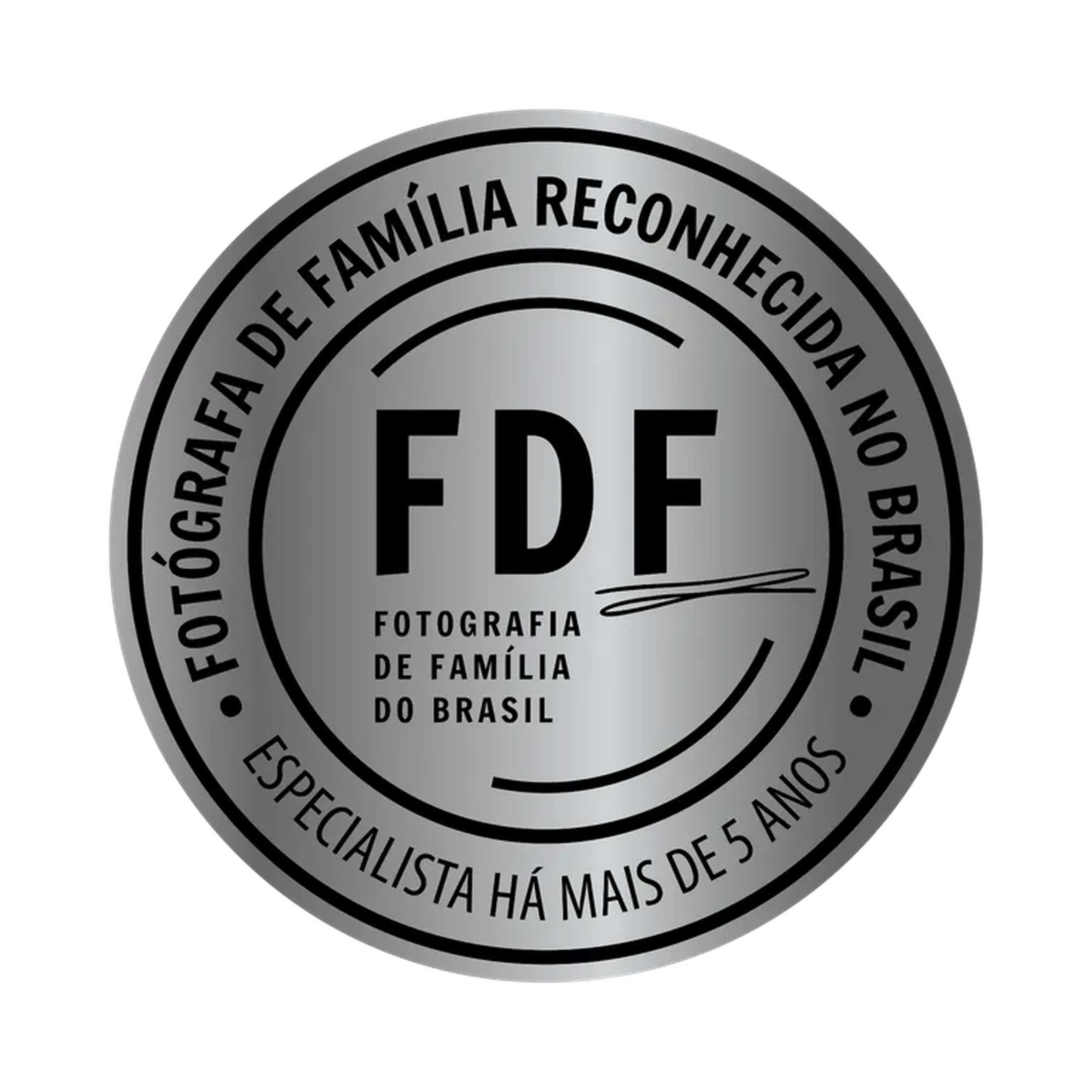 Selo de Reconhecimento FDF Brasil (Troféu Personalizado) imagem