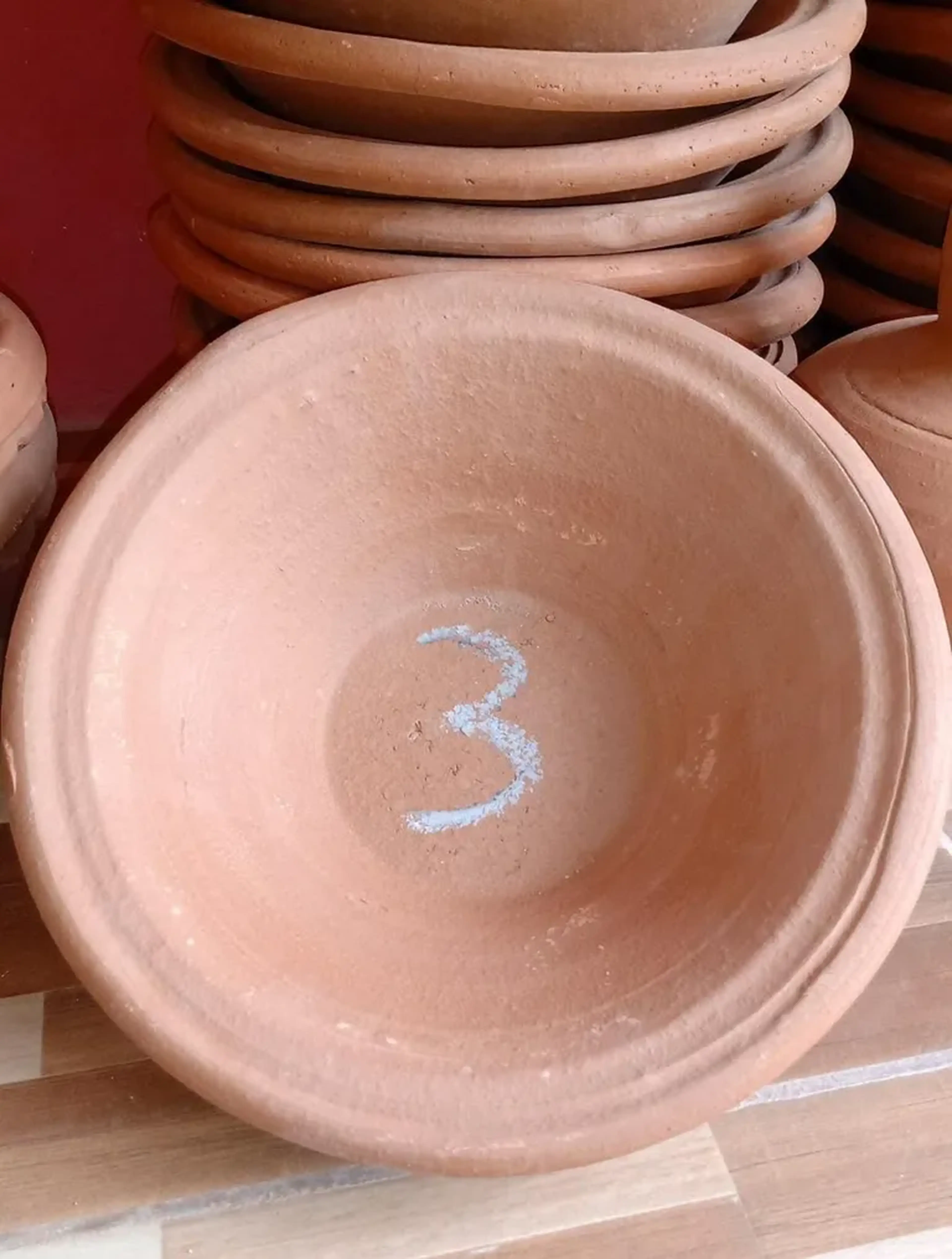 Alguidar de Barro Cru N°3 - OBERÓ imagem