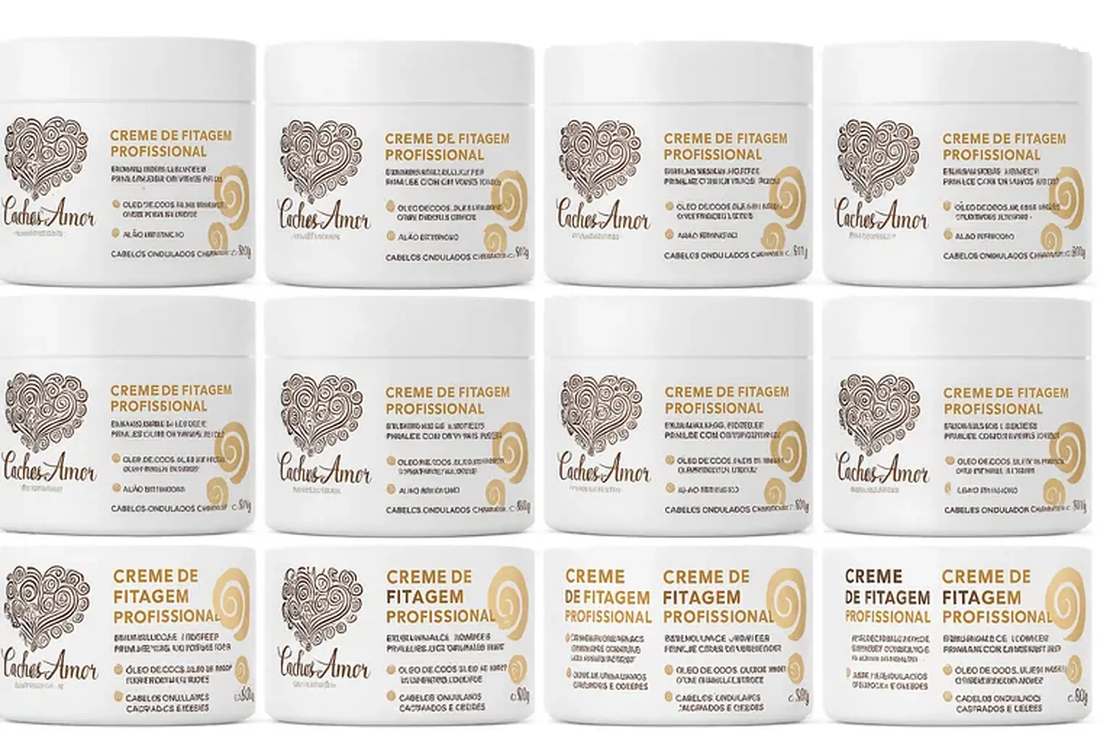 12 unidades - Creme de Fitagem 300g - Lote para Salão. imagem