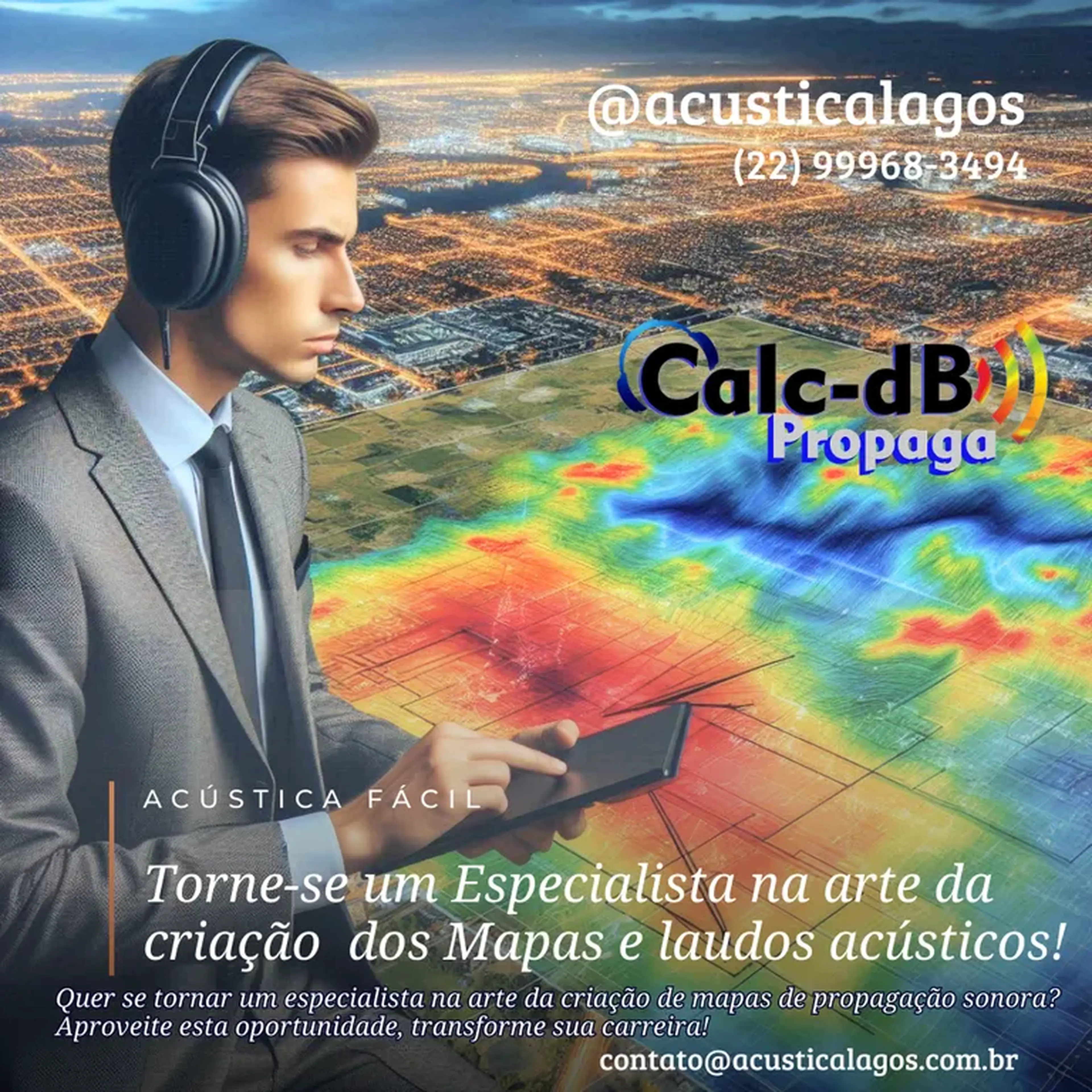 Treinamento NBR10151 com Mapas de Propagação Completo imagem