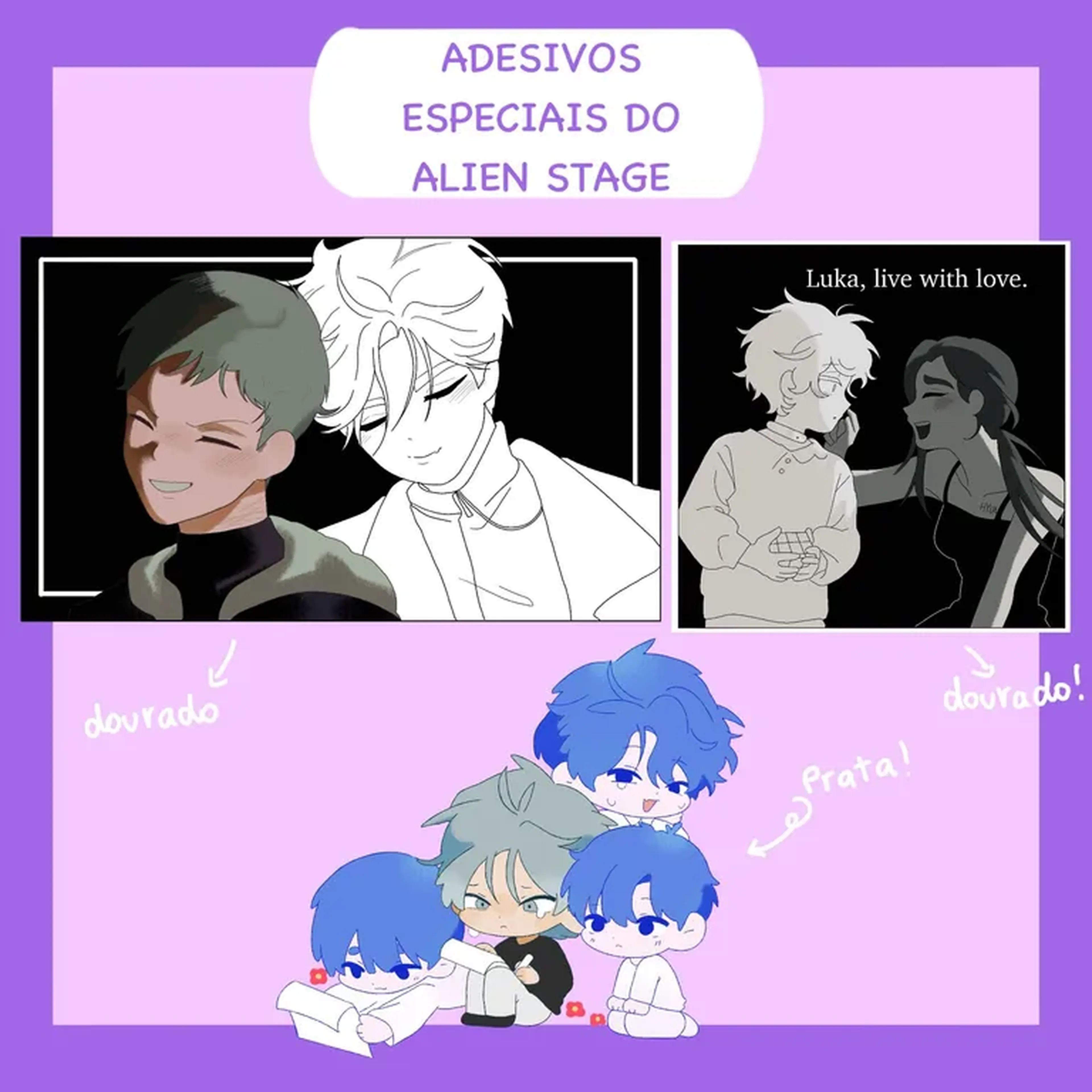 ADESIVO INDIVIDUAL ESPECIAL DO ALIEN STAGE imagem