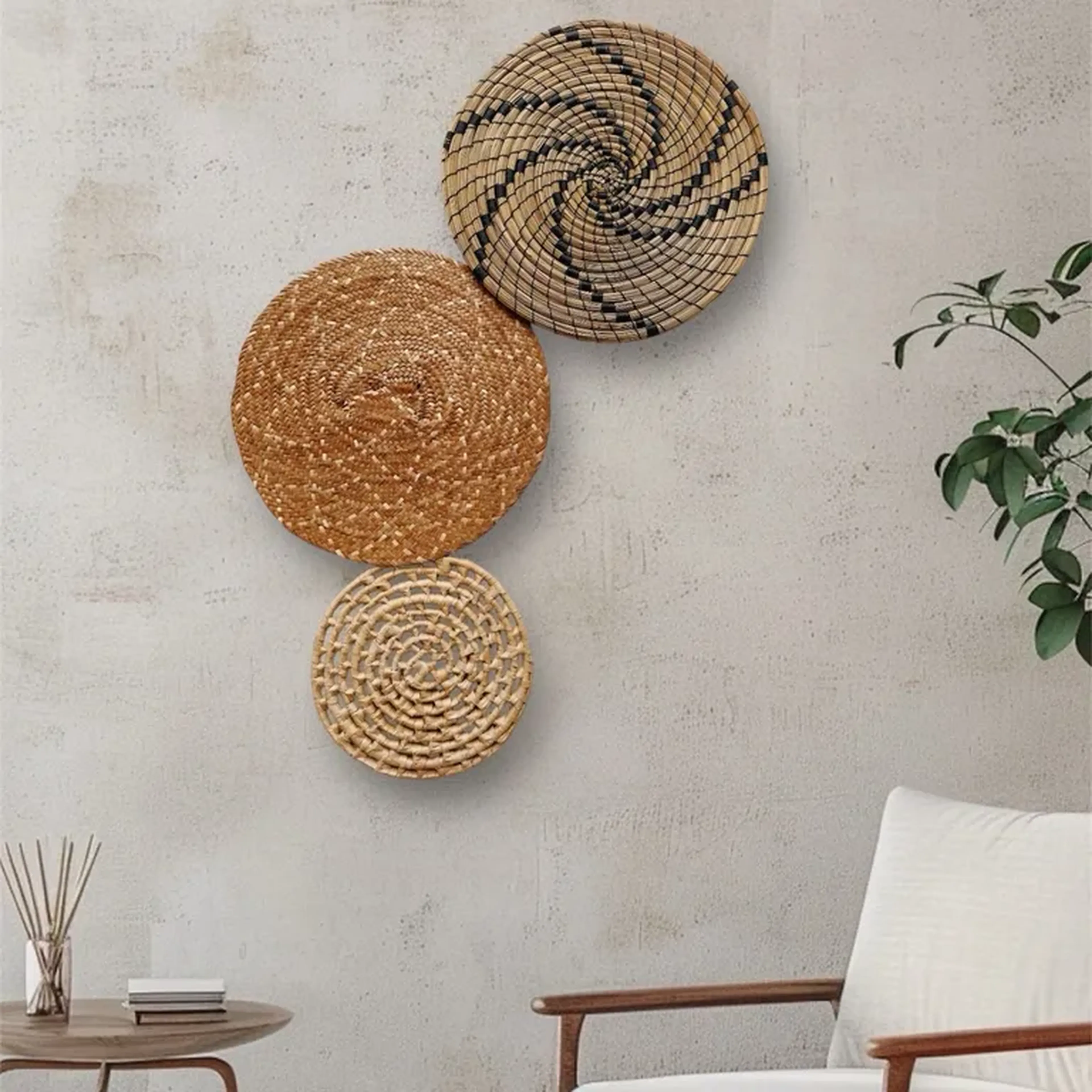 Kit Decorativo Moema 3 Pçs 80cm montado imagem