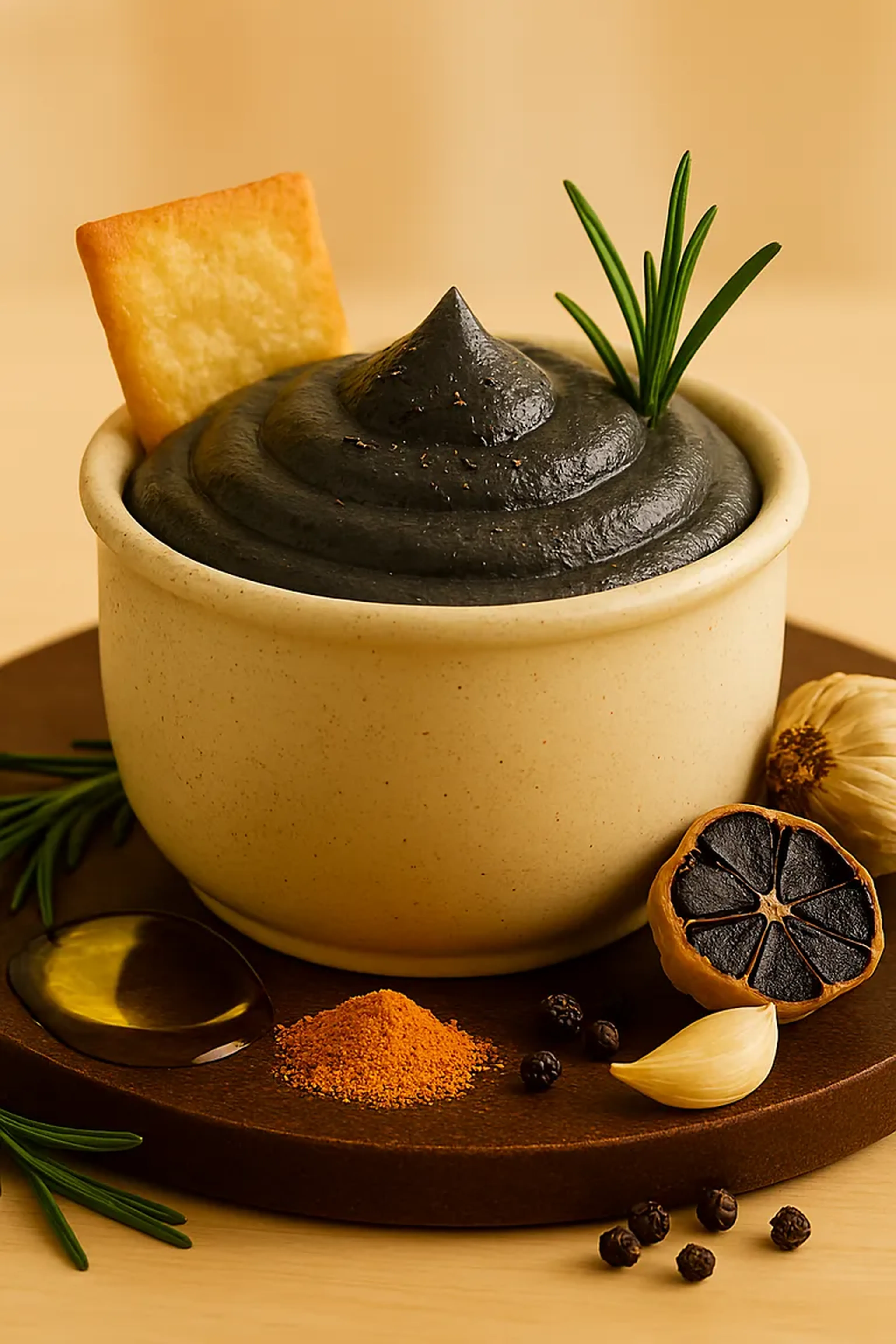Manteiga Ghee Alho Negro e Trufa imagem