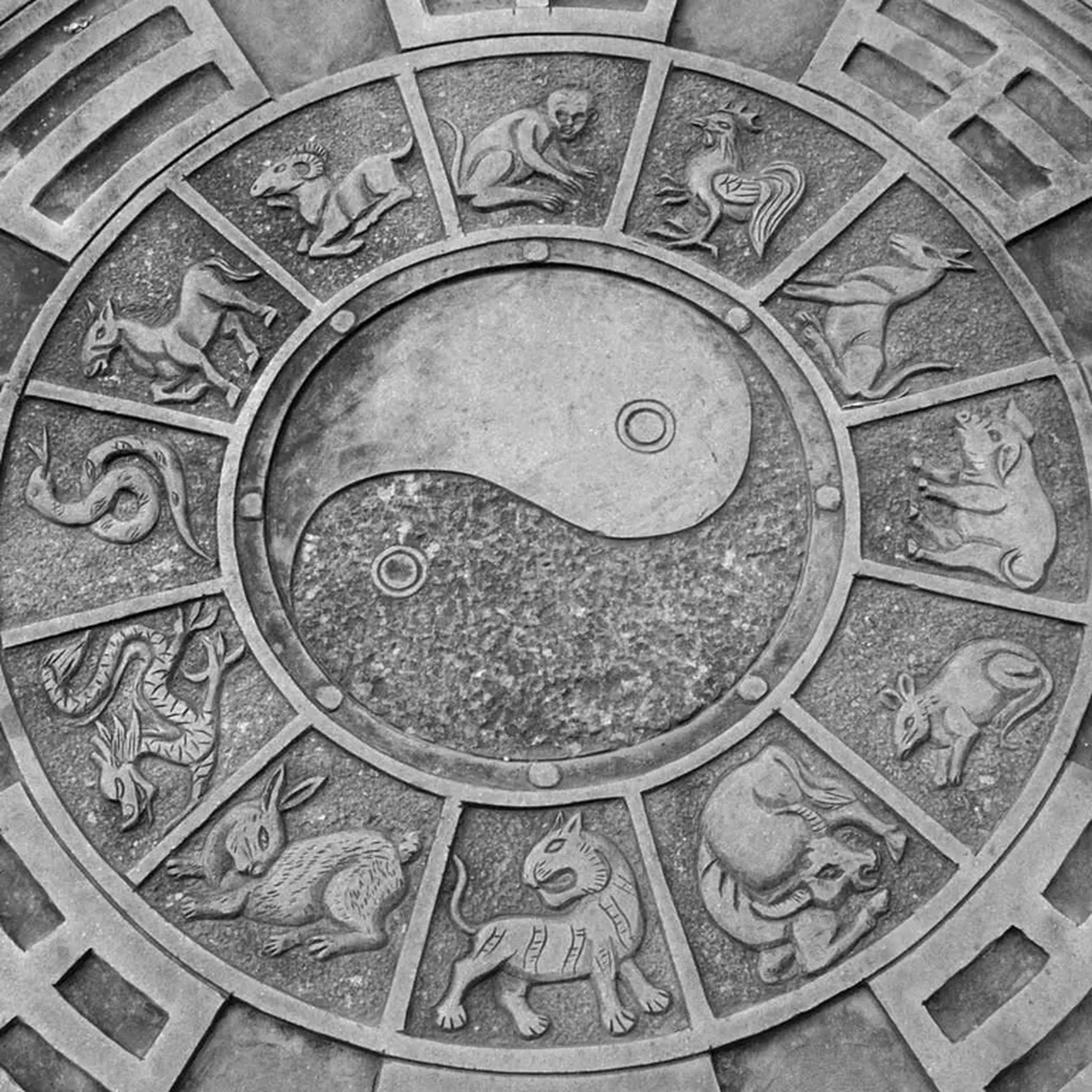 Animais do Zodíaco Chinês imagem