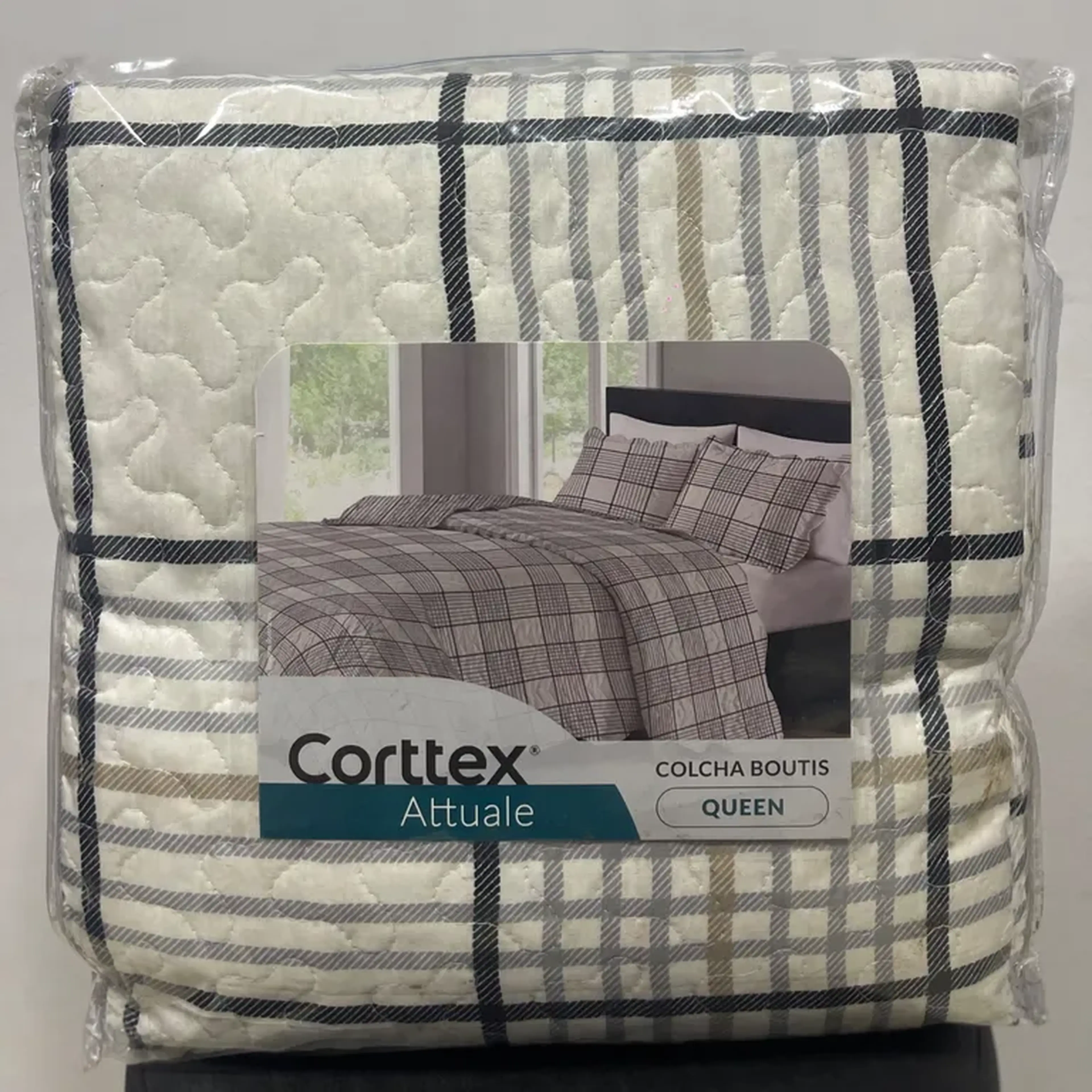 COLCHA BOUTIS QUEEN 3 PÇS imagem