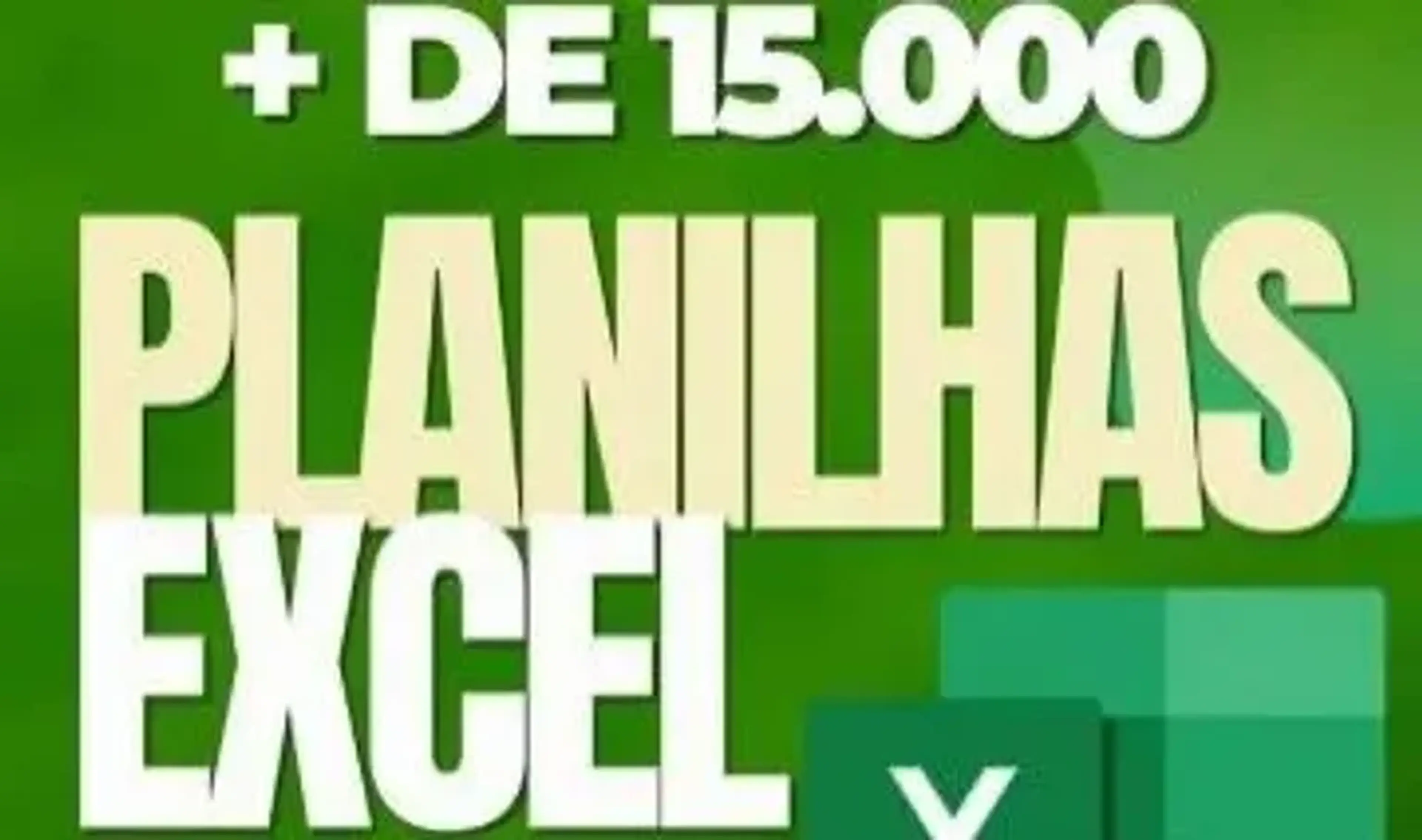 +15 De Mil Planilhas Excel imagem