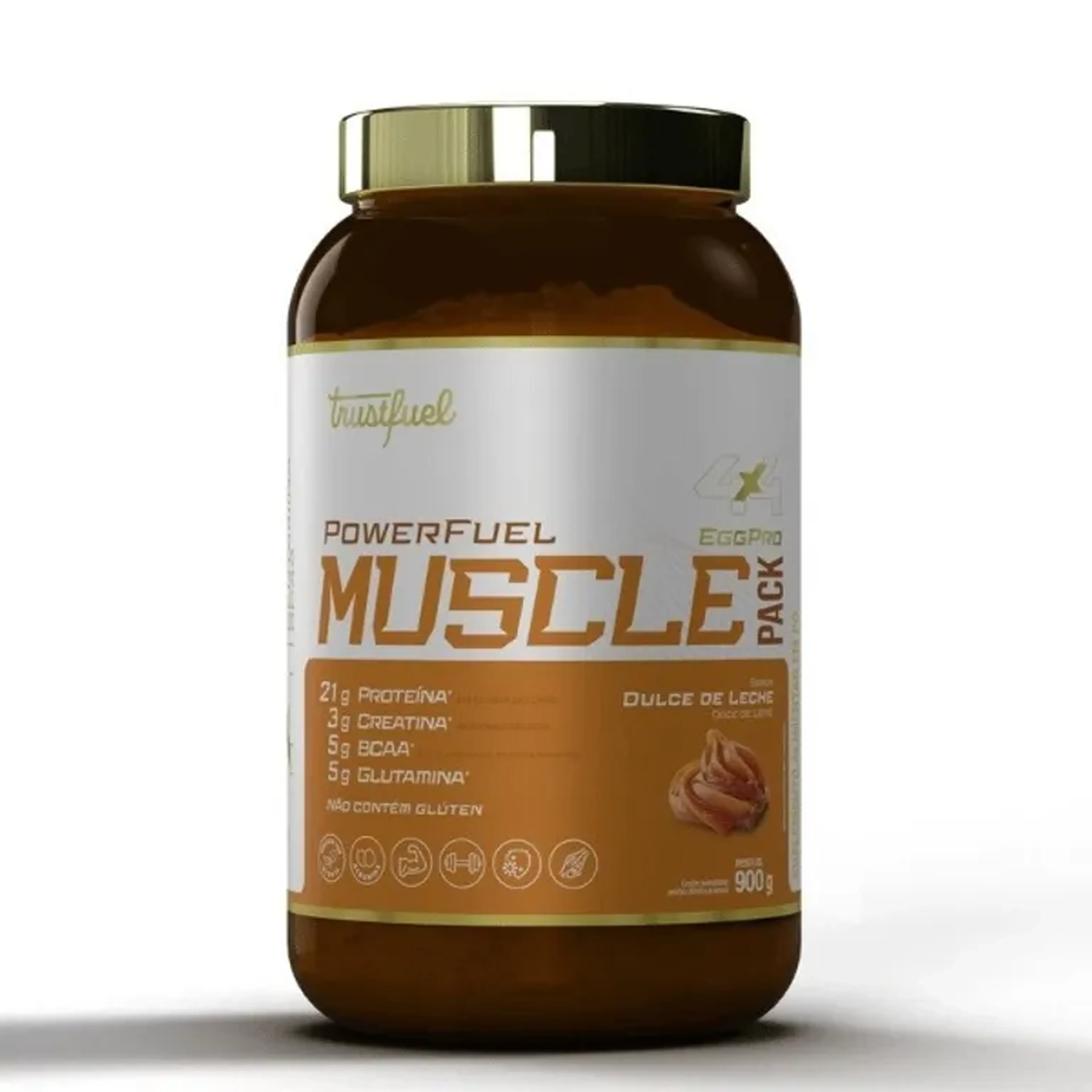 MUSCLE PACK EGG PROTEIN + ASSOCIAÇÕES - DULCE DE LECHE imagem