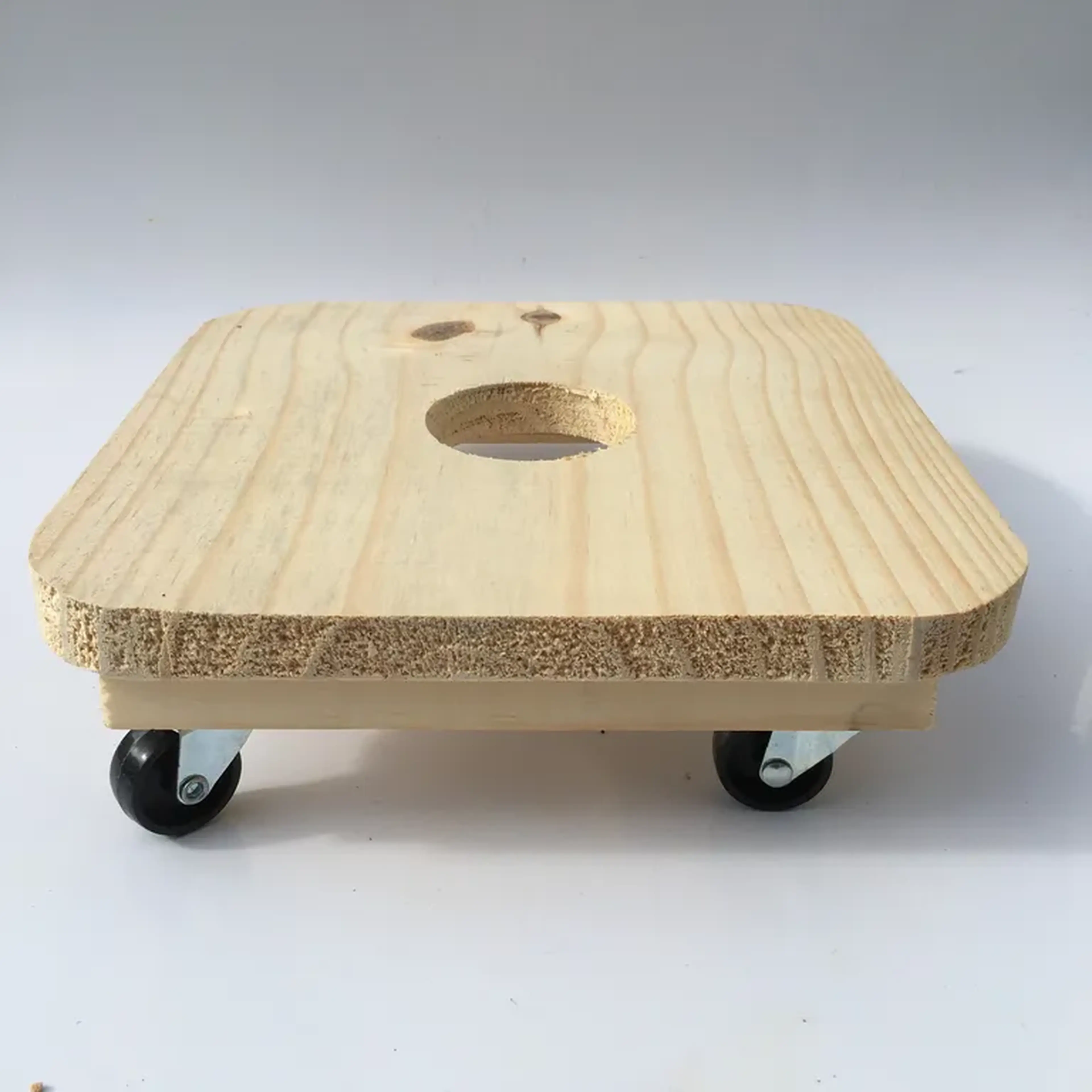 Base Quadrada com Rodinhas para Vasos imagem