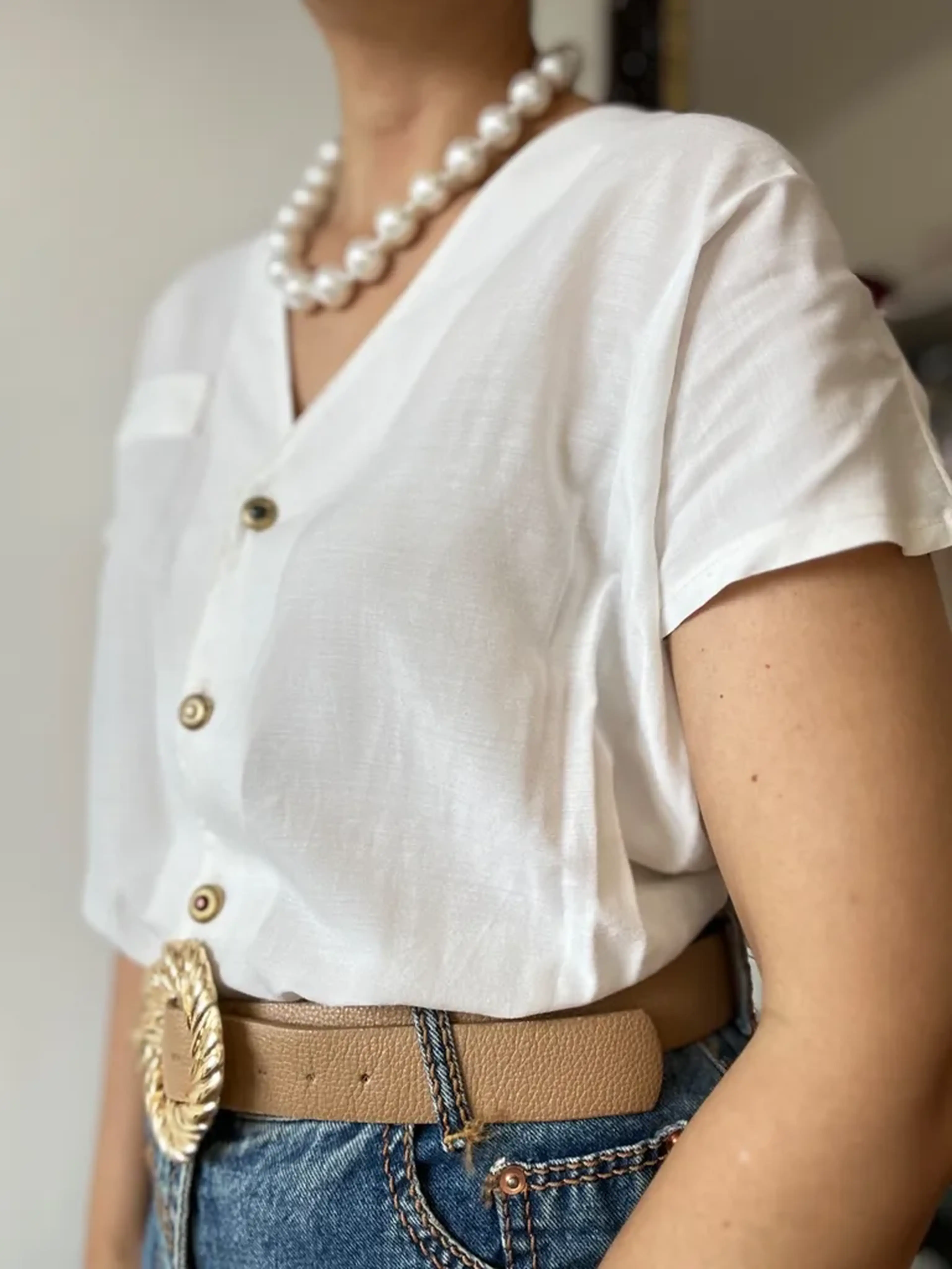 Camisa Vintage Olivia imagem