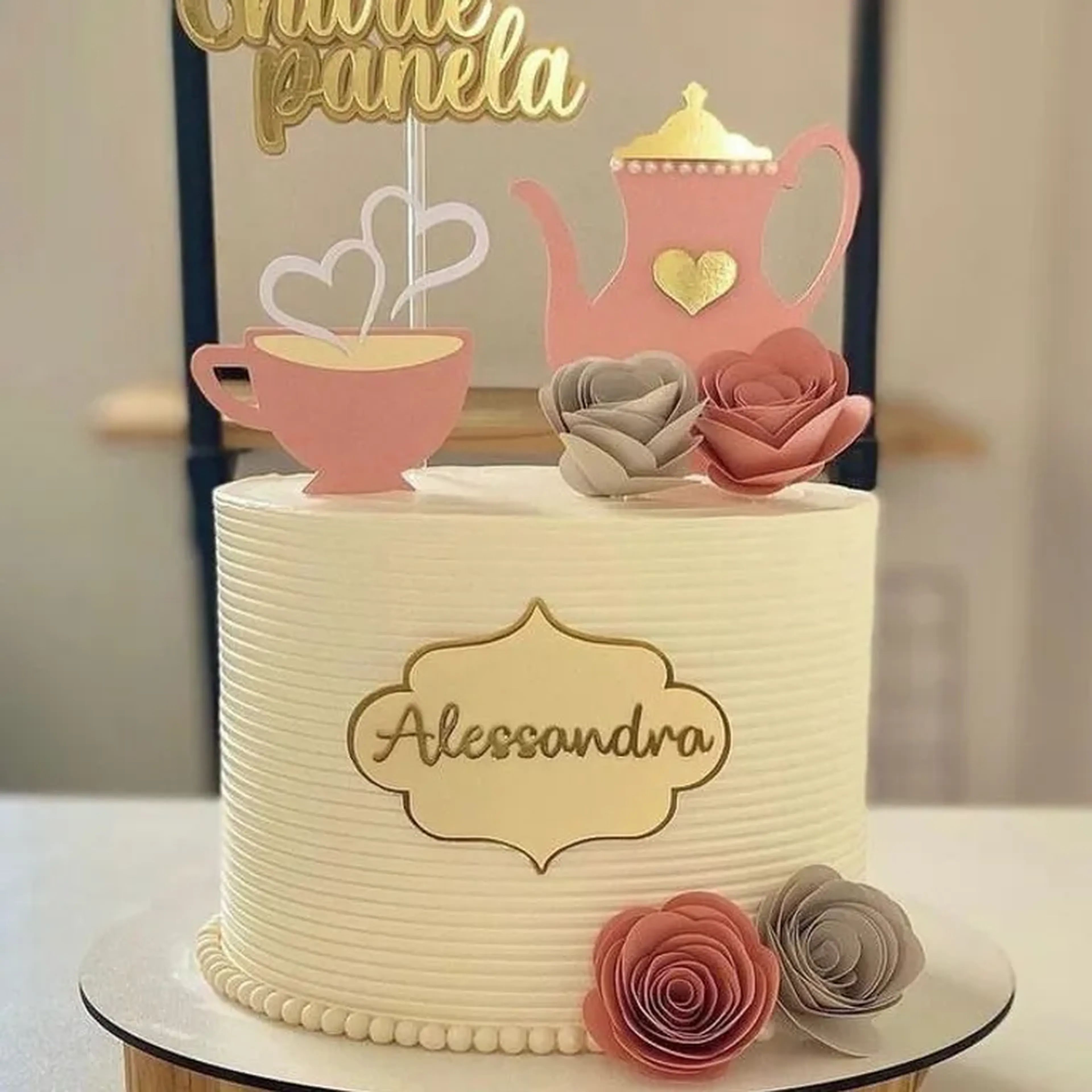 Arquivo de Corte Chá de Panela imagem