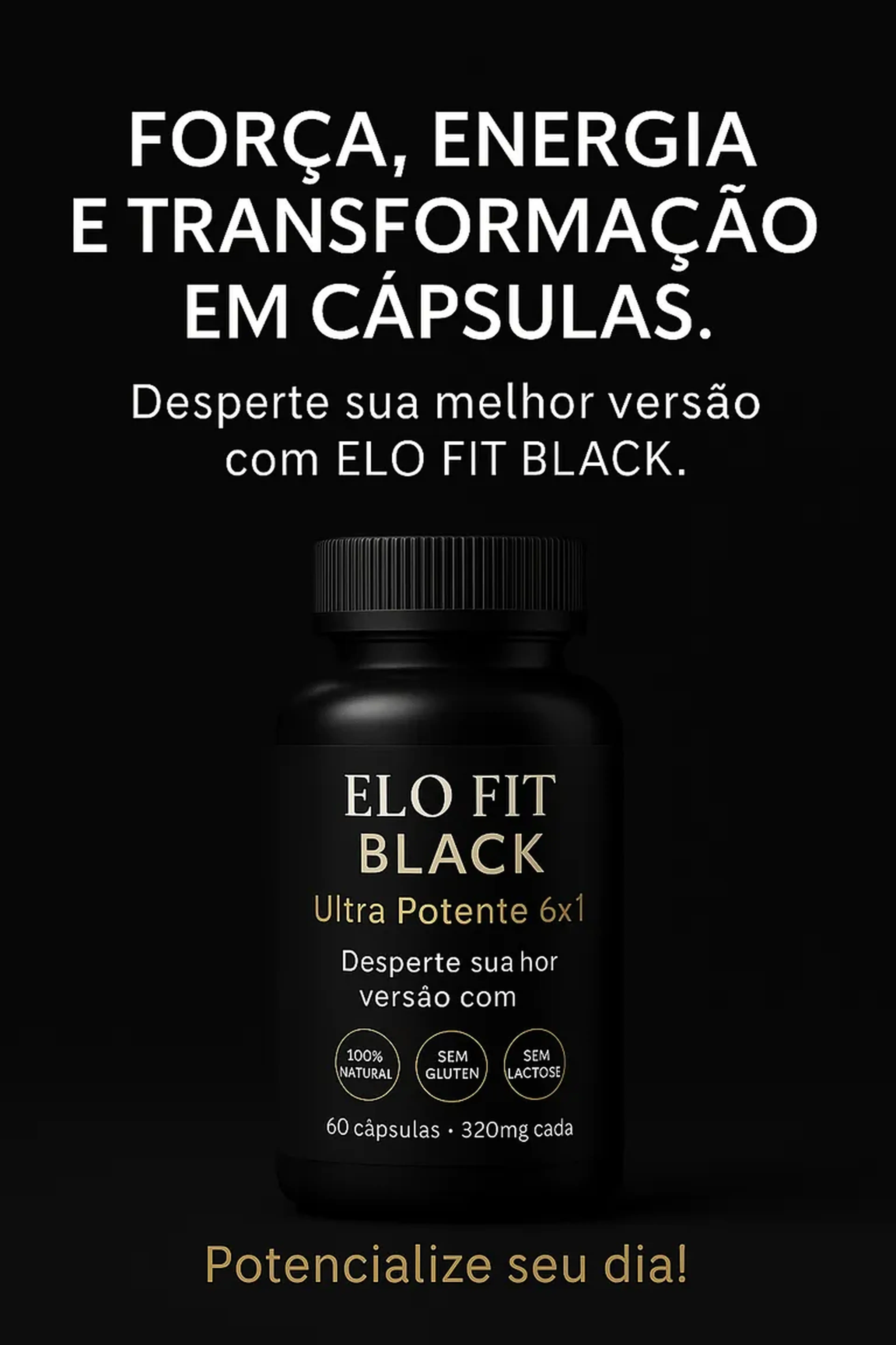ELO FIT BLACK Ultra Potente 6x1 imagem
