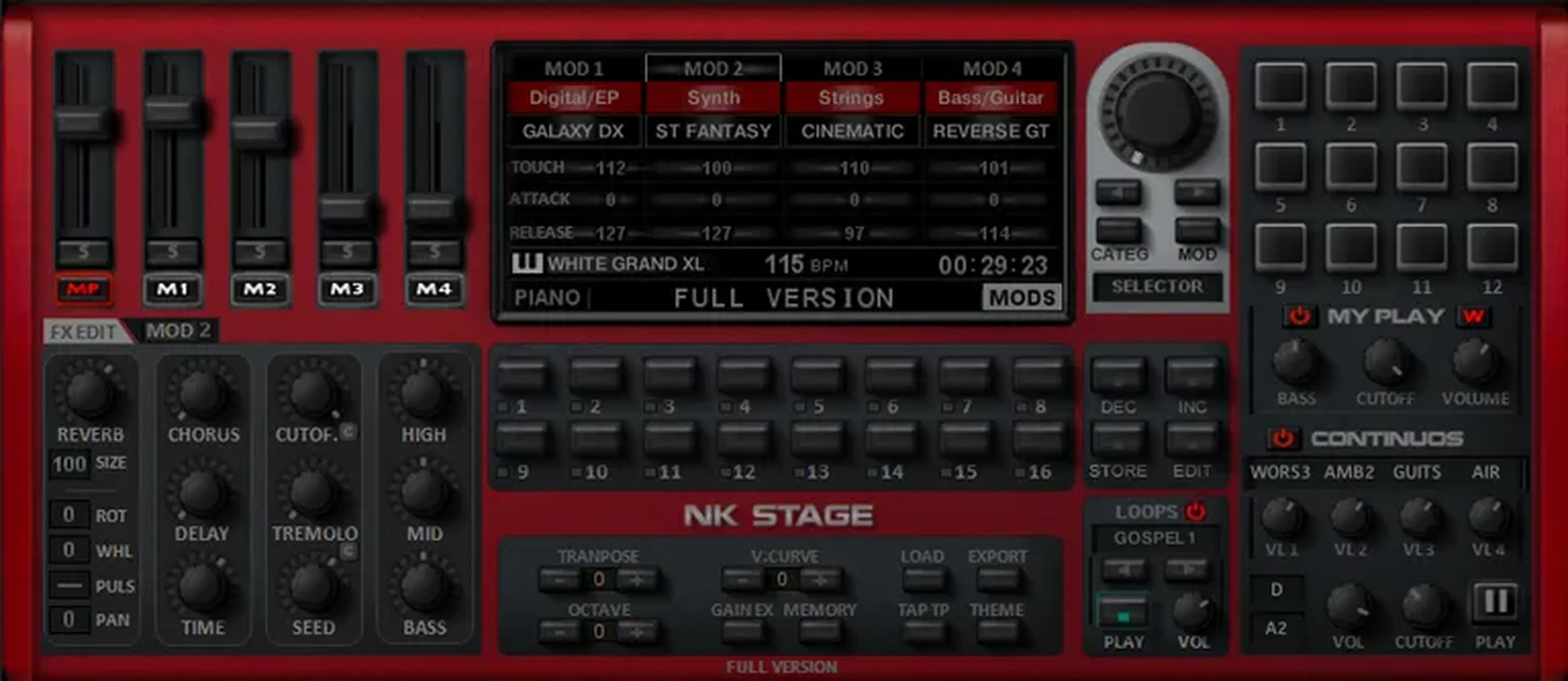 NK Stage - Kontakt Biblioteca imagem