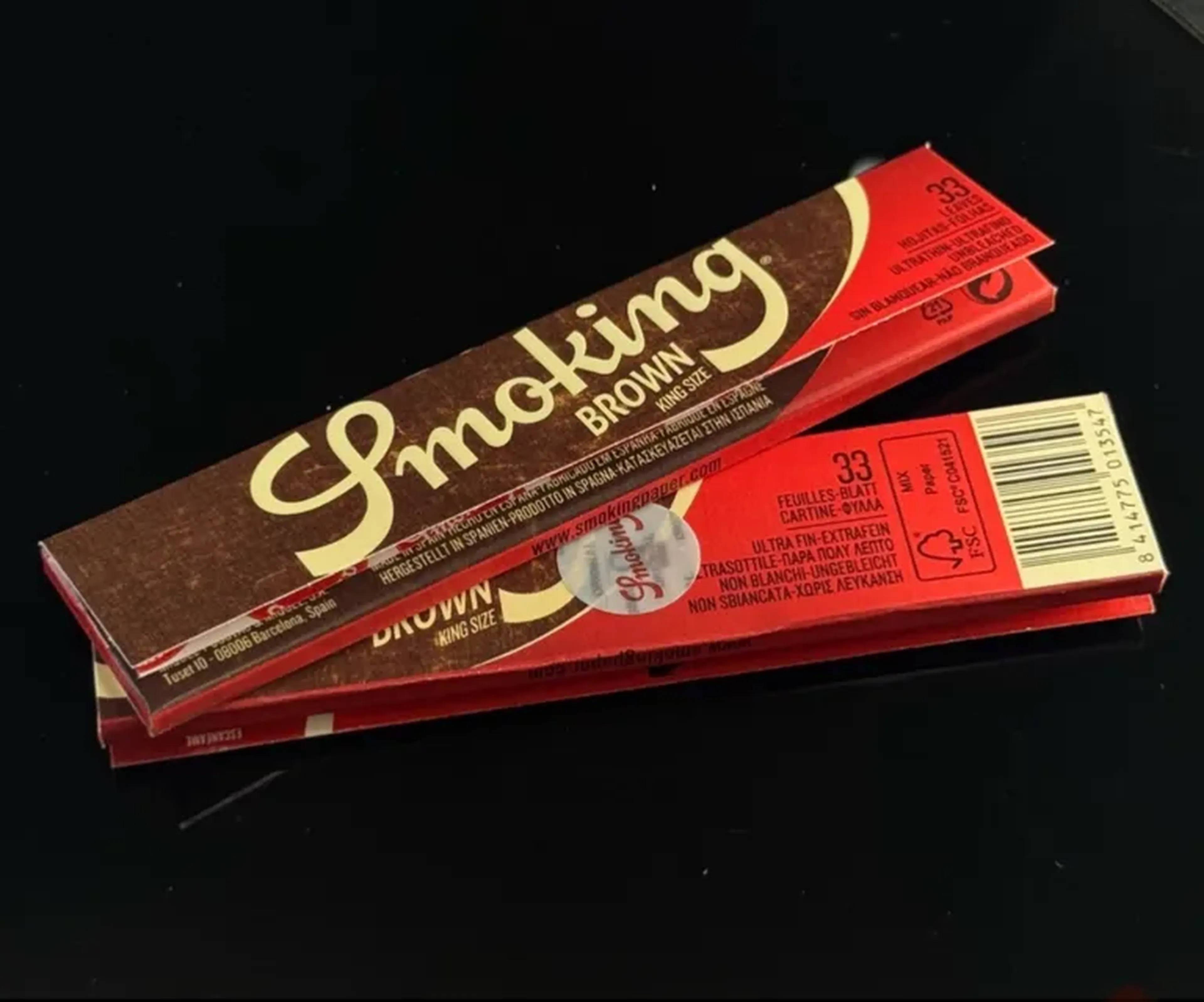 Seda Smoking Brown imagem