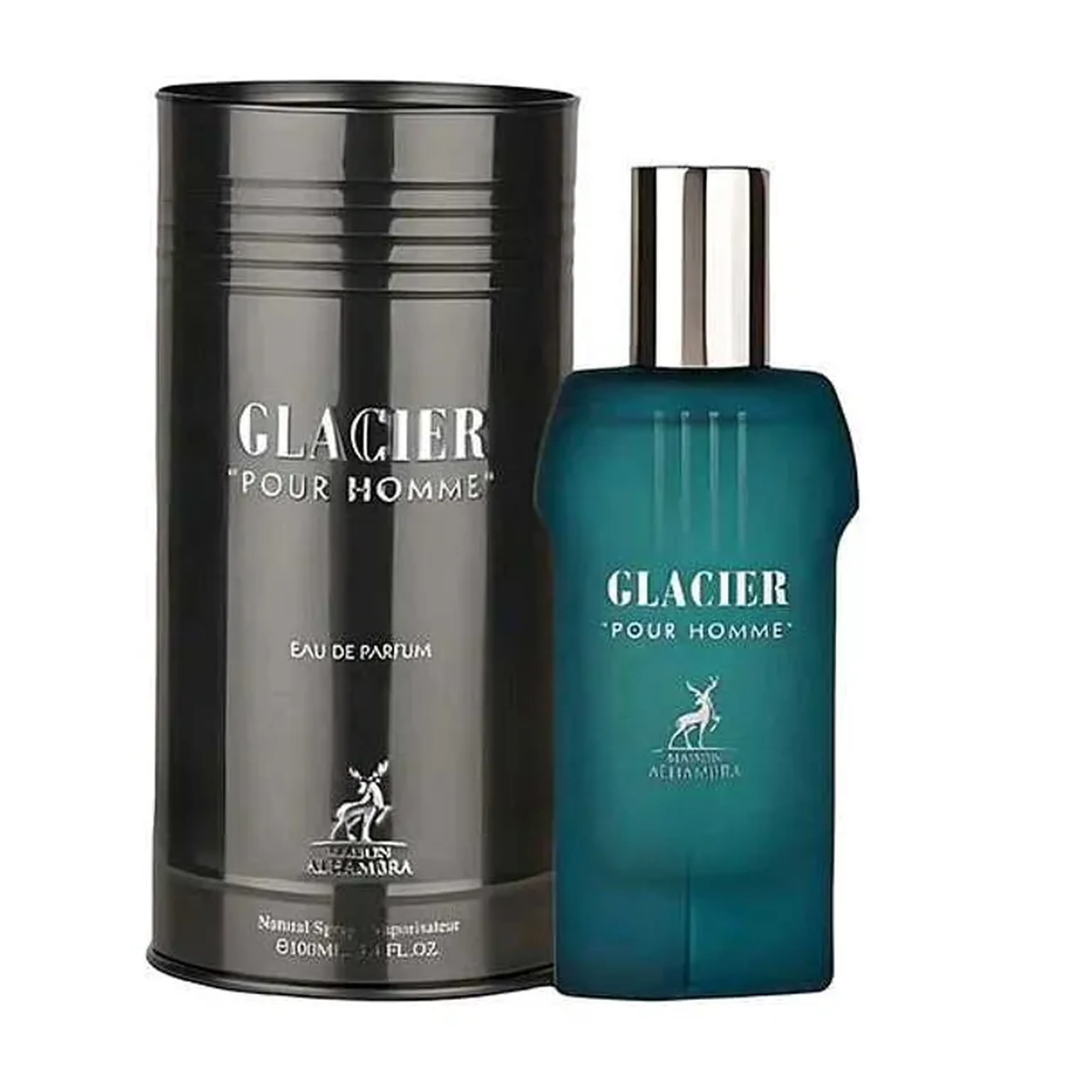 PERFUME MAISON ALHAMBRA GLACIER POUR HOMME EDP 100ML imagem
