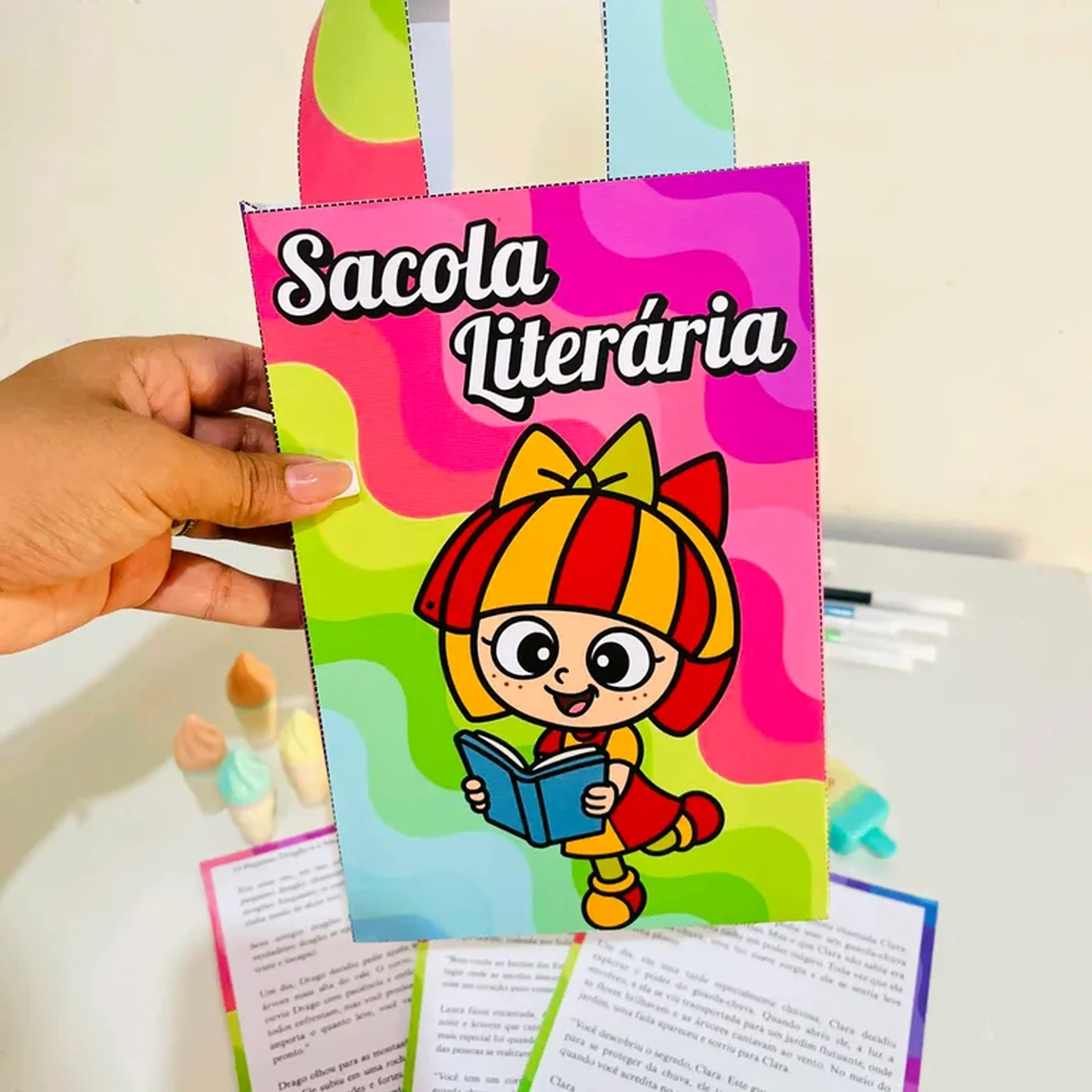 📚 Sacola Literária ✨ imagem