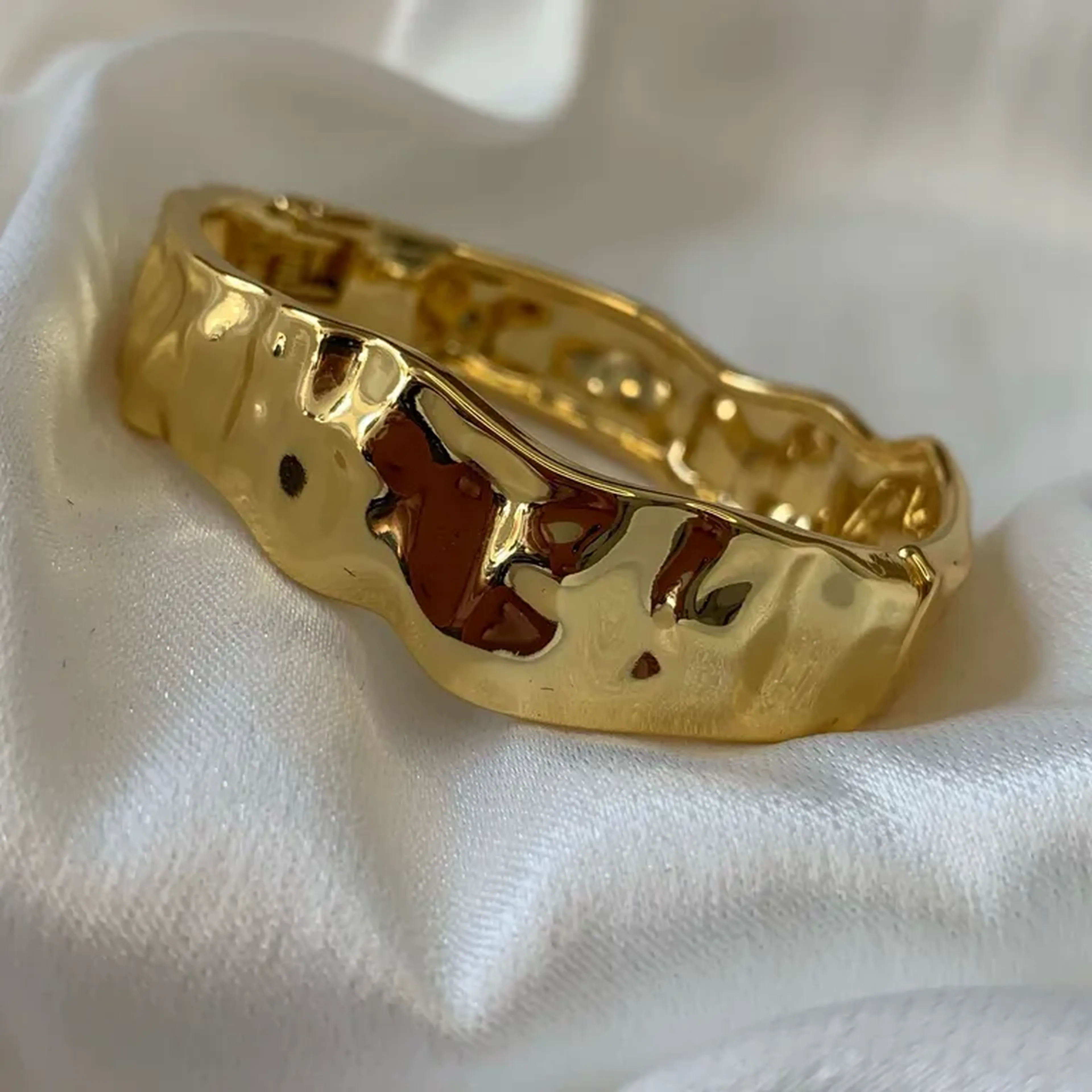 bracelete Orgânico banho de verniz imagem