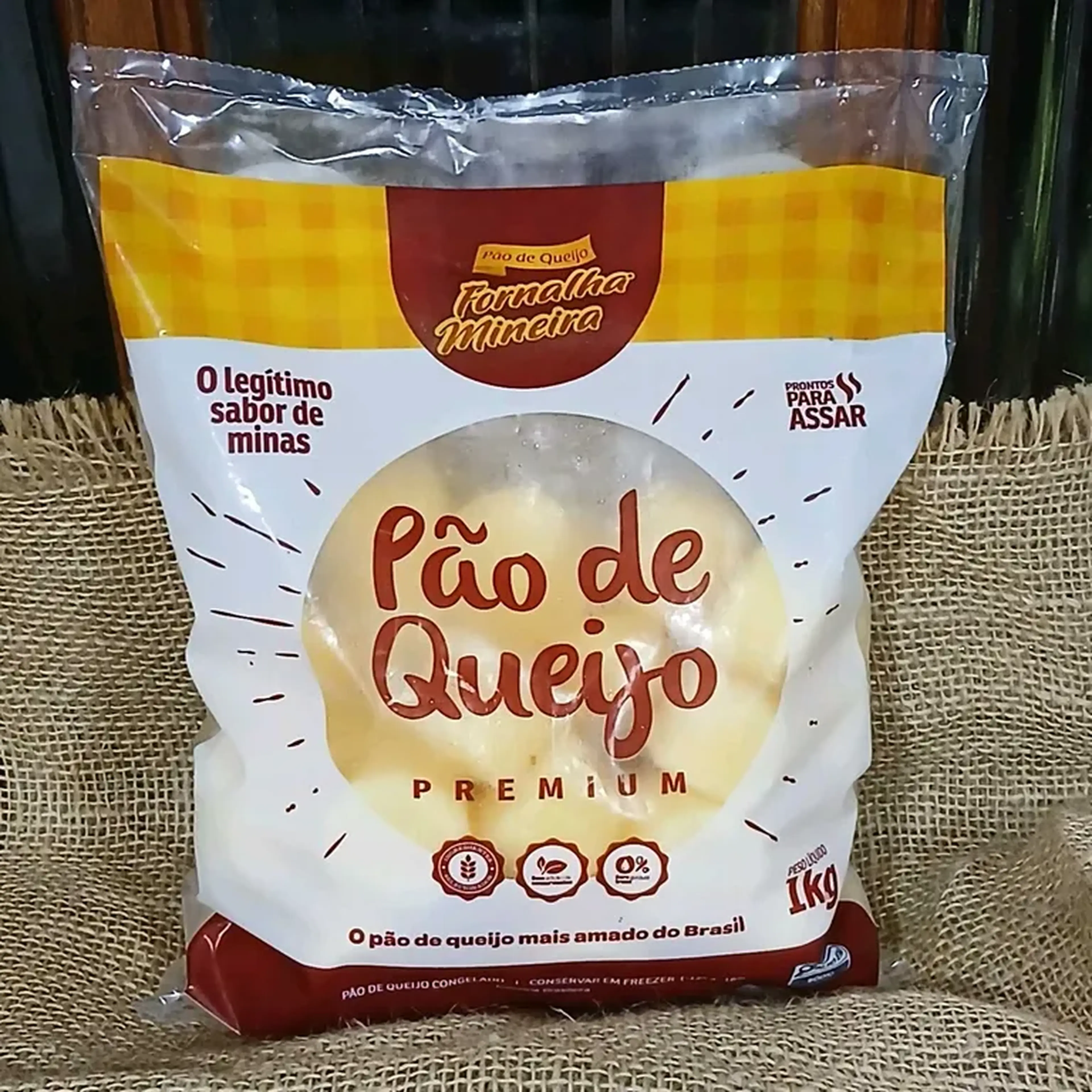 PÃO DE QUEIJO FORNALHA MINEIRA 1KG imagem