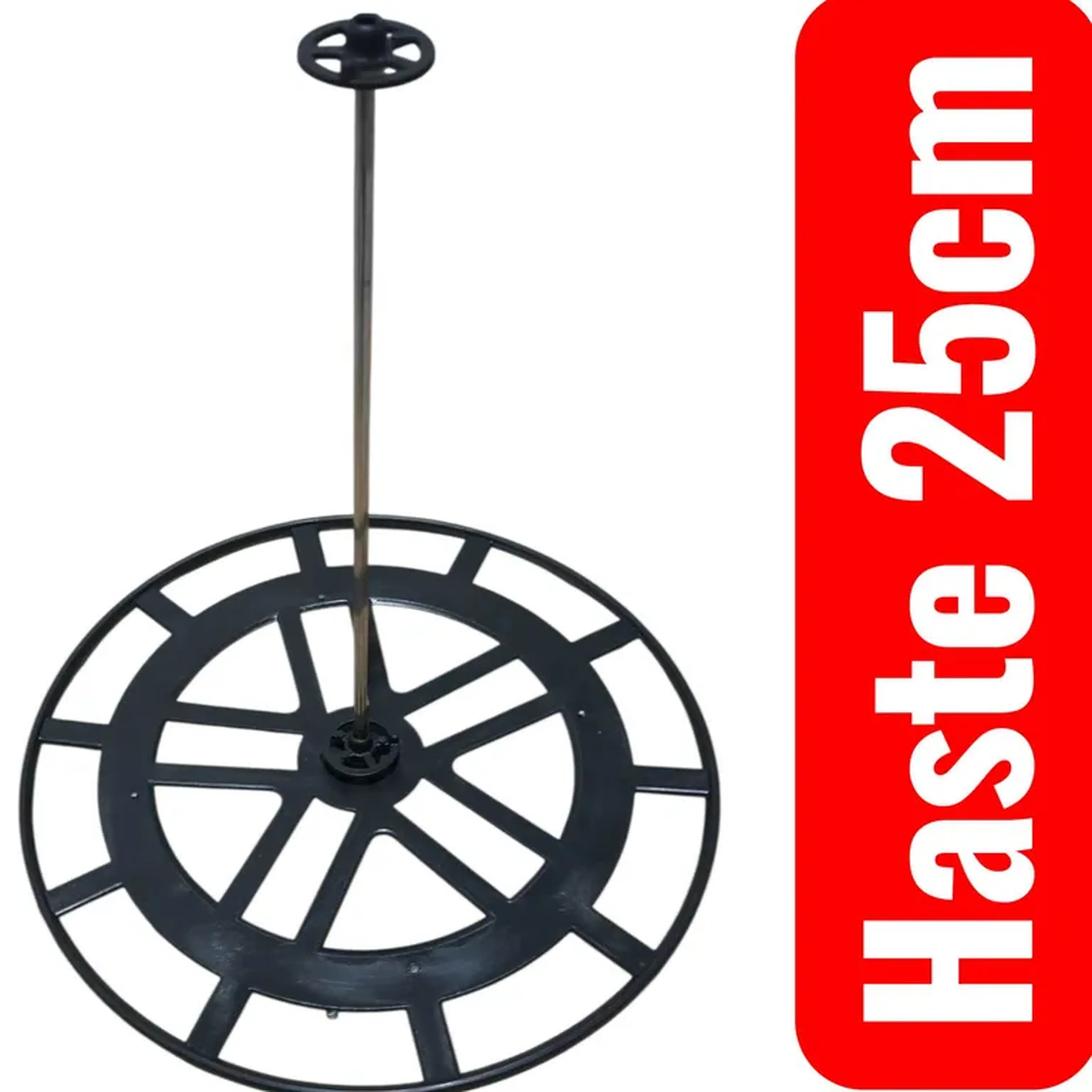 Expositor haste de 25cm 26cm Diâmetro Disco imagem